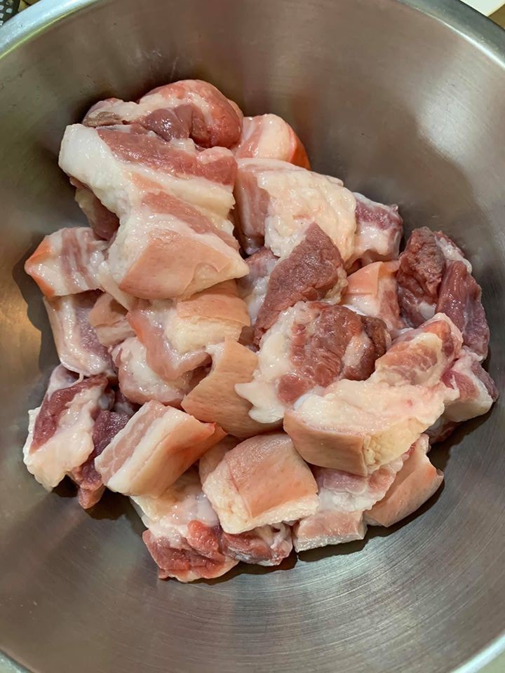 五花肉5條,多準備些可以當便當菜。