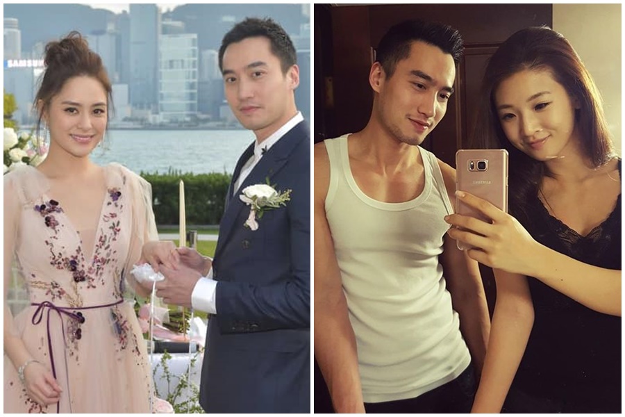 賴弘國第一段婚姻與「華航林依晨」趙筱葳僅維持半年。而他與鍾欣潼的婚姻也只維持短短14個月。（翻攝自鍾欣潼臉書、翻攝自Ivy Chao臉書）