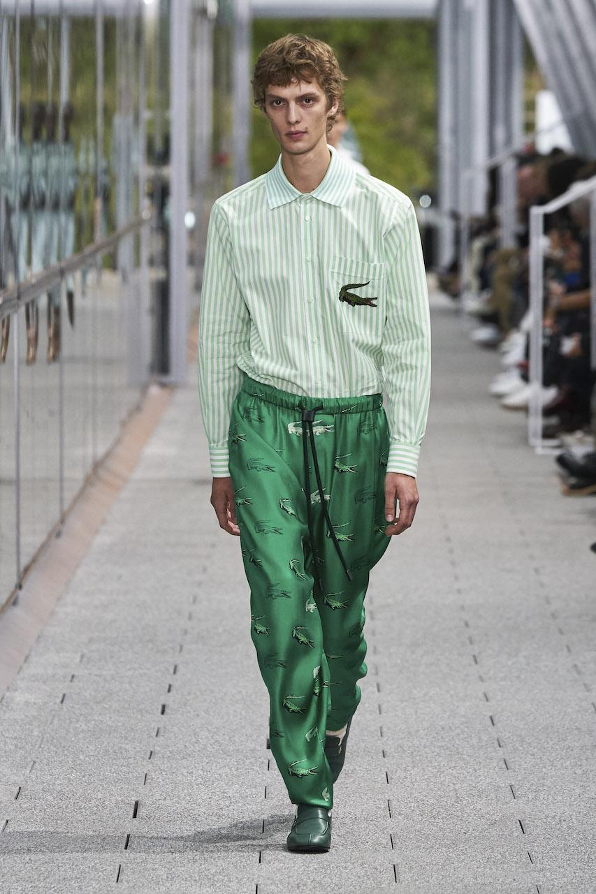 SS20 LACOSTE春夏秀款膠囊系列,價格店洽。(LACOSTE提供)