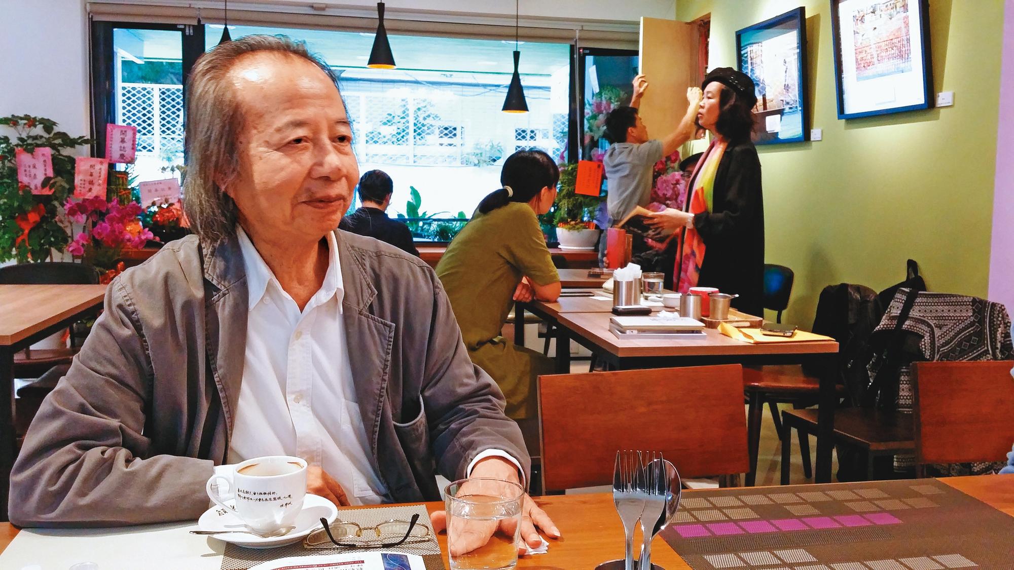 81歲的本土作家七等生是台灣現代主義的代表作家。(七等生提供)