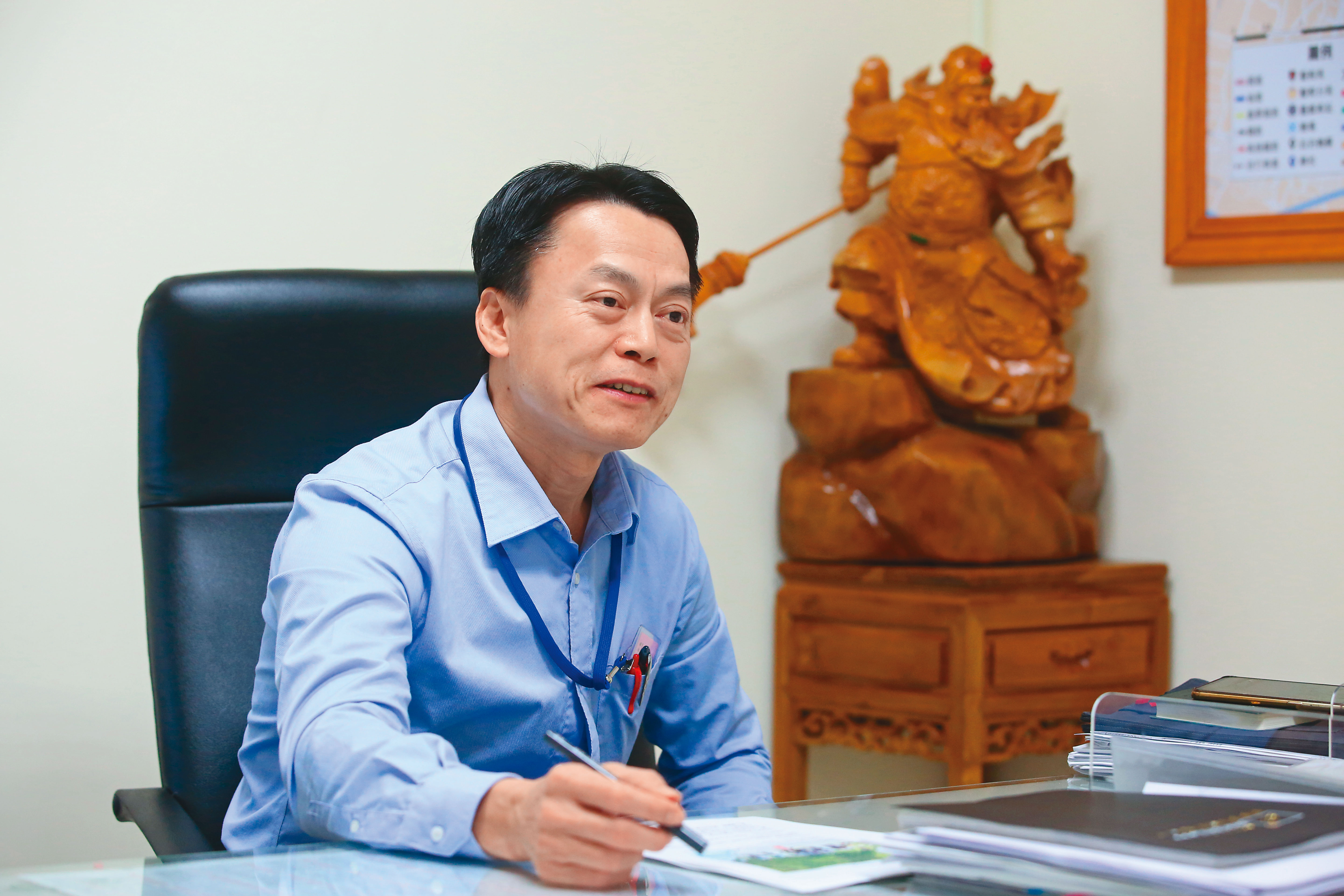 當時負責鑑識的警官余俊燦（圖）說，死者全身焦黑，屍體「蠟化」。