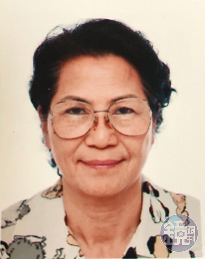 女會計陳碧足在該公司工作三十年,未婚膝下無子,但遭老闆指控靠著侵吞公司公款,退休生活過得十分安逸。(讀者提供)