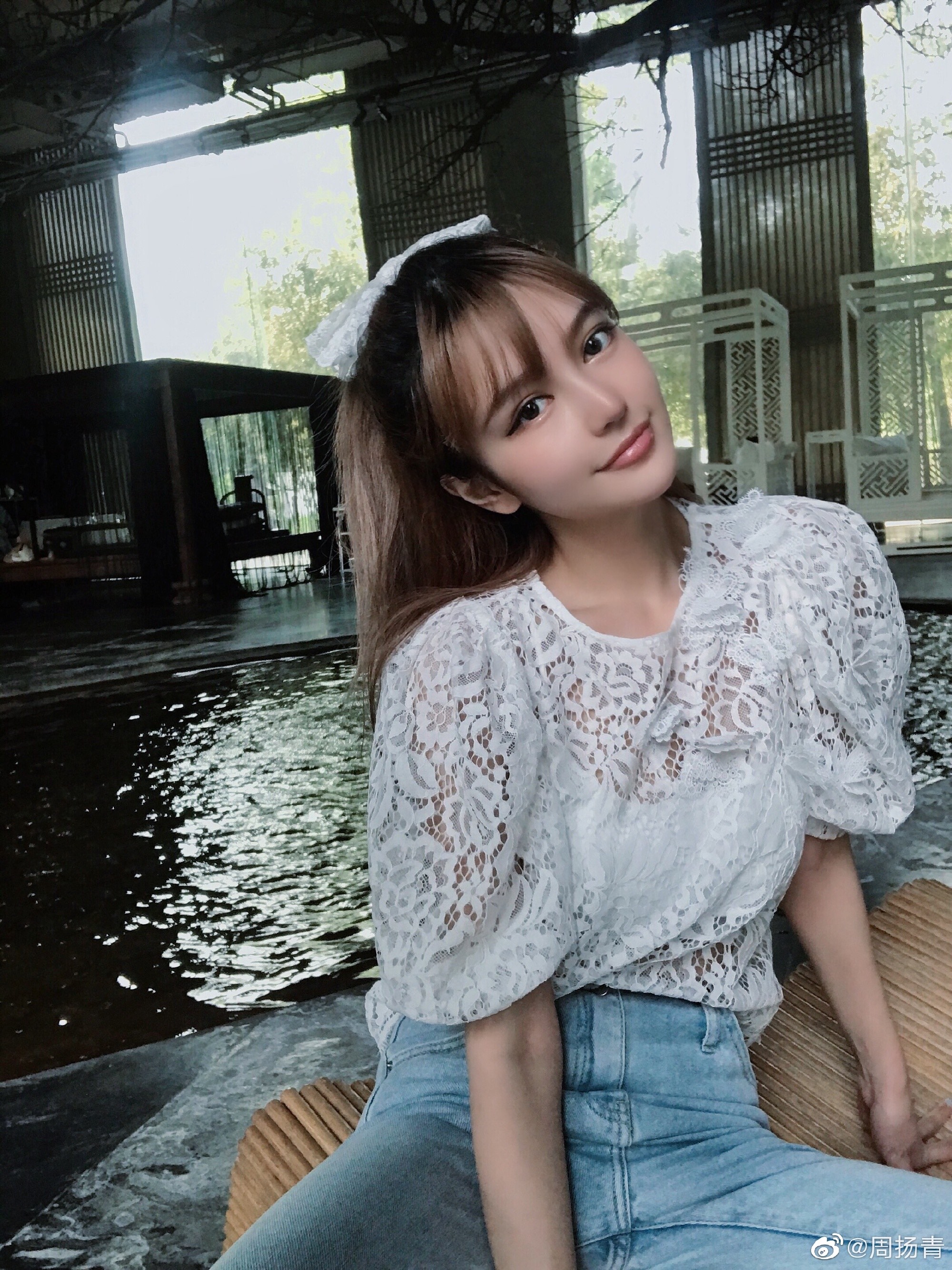 周揚青親揭與羅志祥分手始末。(翻攝自周揚青微博)