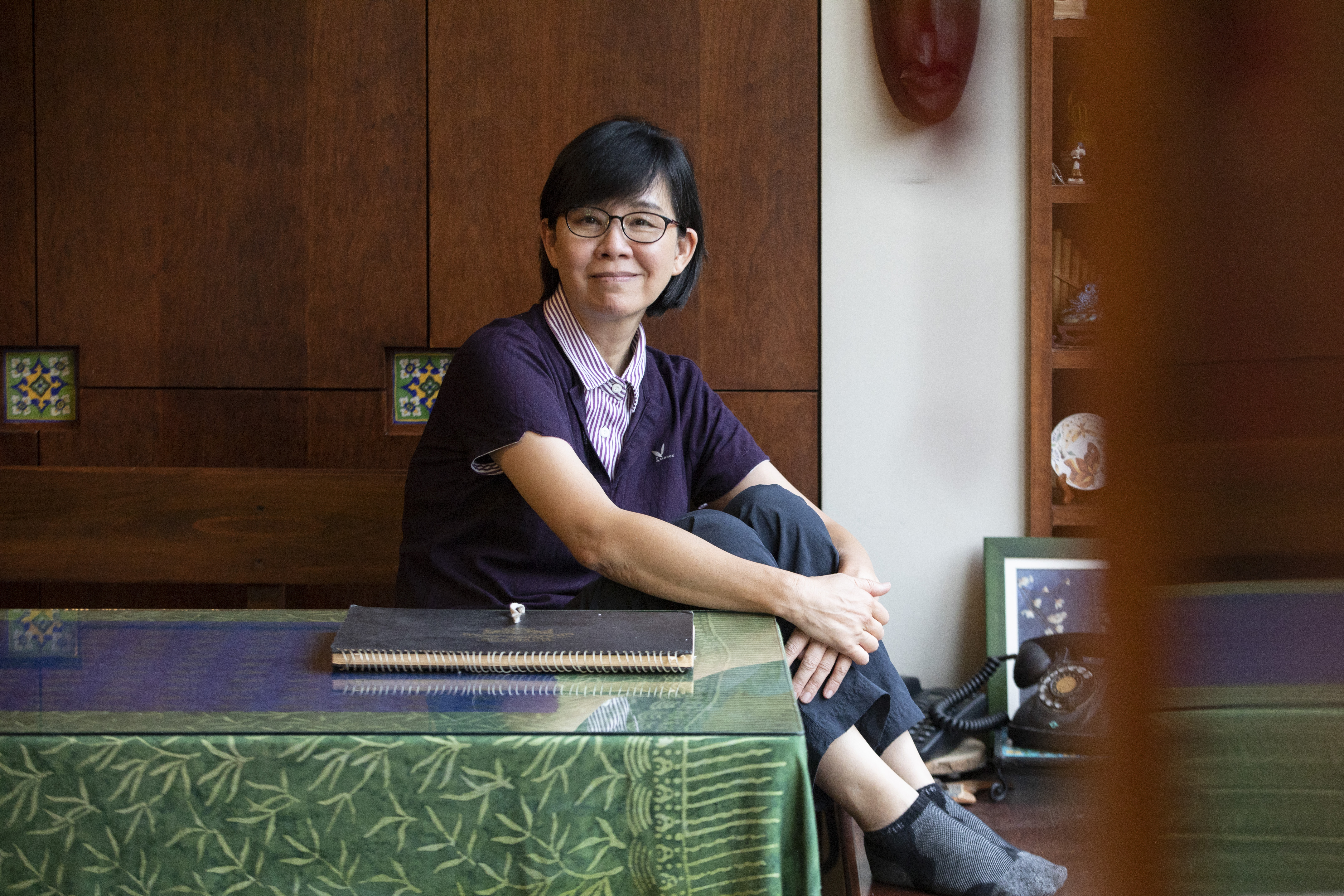 林子淩說，人生就是透過不斷的考驗，才能顯現生命的韌度與強度。