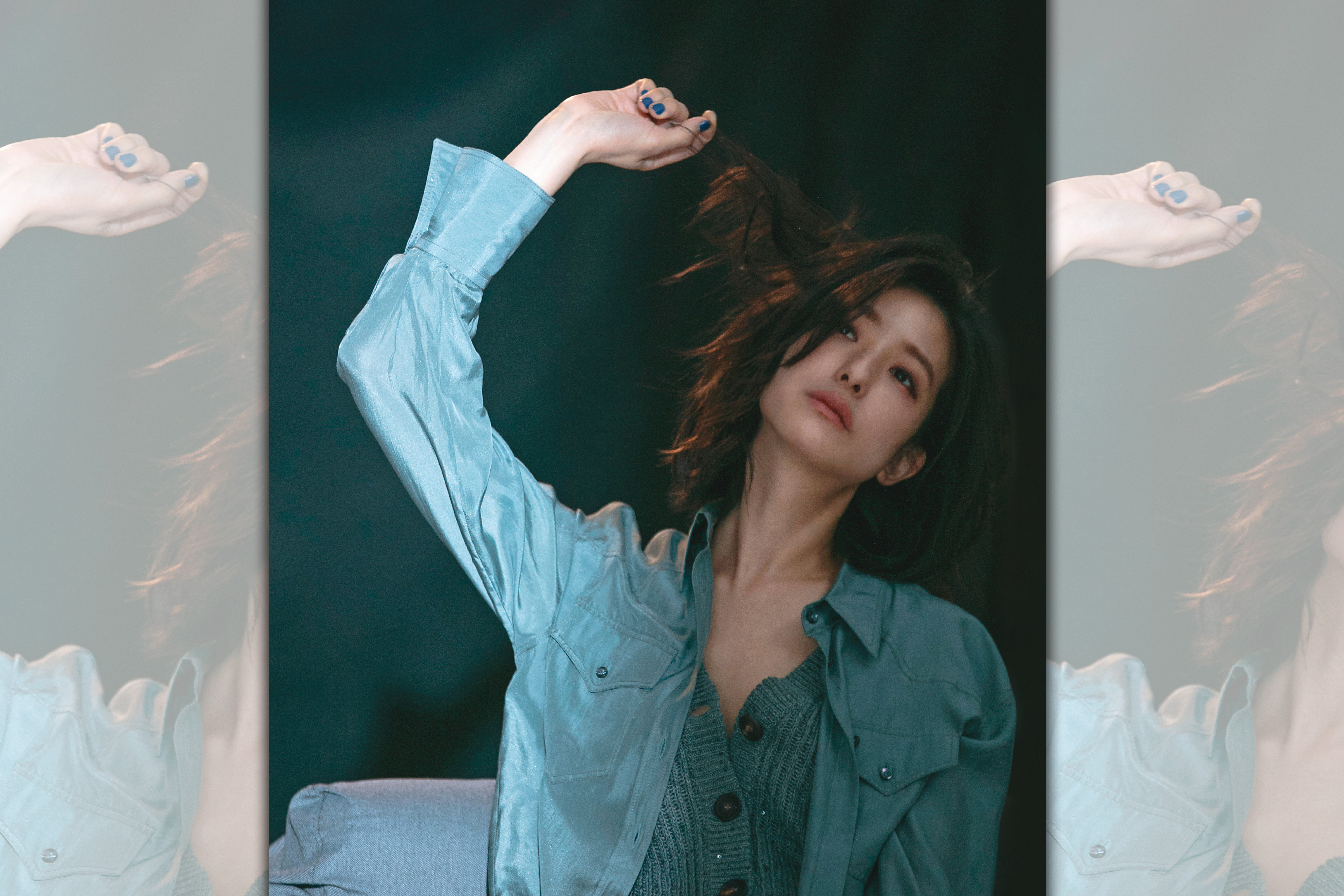 為戲練出高難度的摔角動作，努力過後可以在鏡頭上帥一秒，賴雅妍覺得都值得。