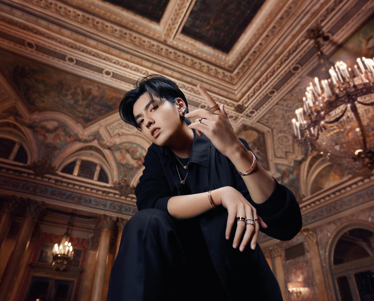 吳亦凡人氣旺，除了是寶格麗BVLGARI品牌大使，也是熱門選秀節目《創造營2020》的特派教練。（寶格麗提供）