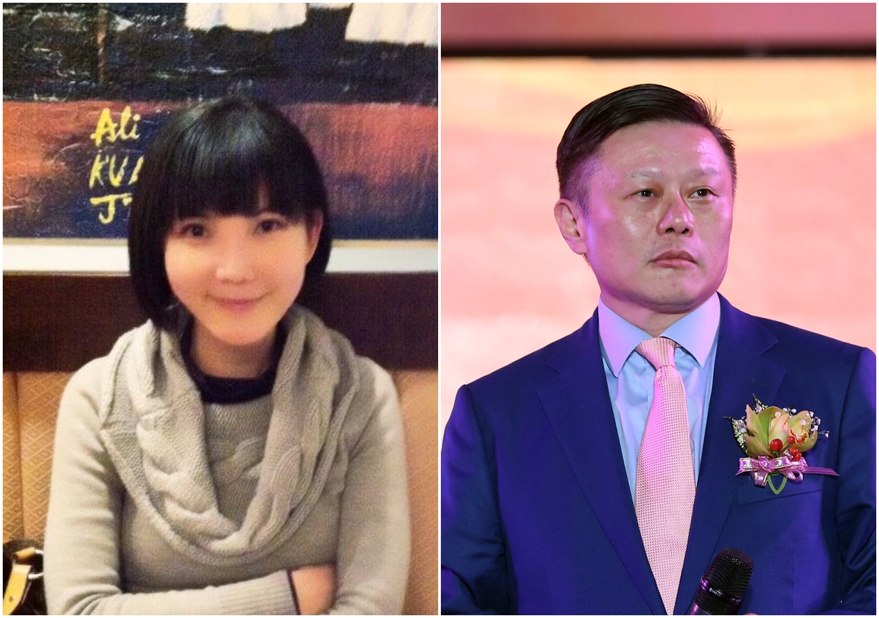 許勝雄下令「CEO（總經理沈軾榮，右）與CMO（行銷長潘修玉，左）請假中，所有與2人有關的會議取消，也請勿提供公司資料給他們2位。」（翻攝自臉書／本刊資料照）