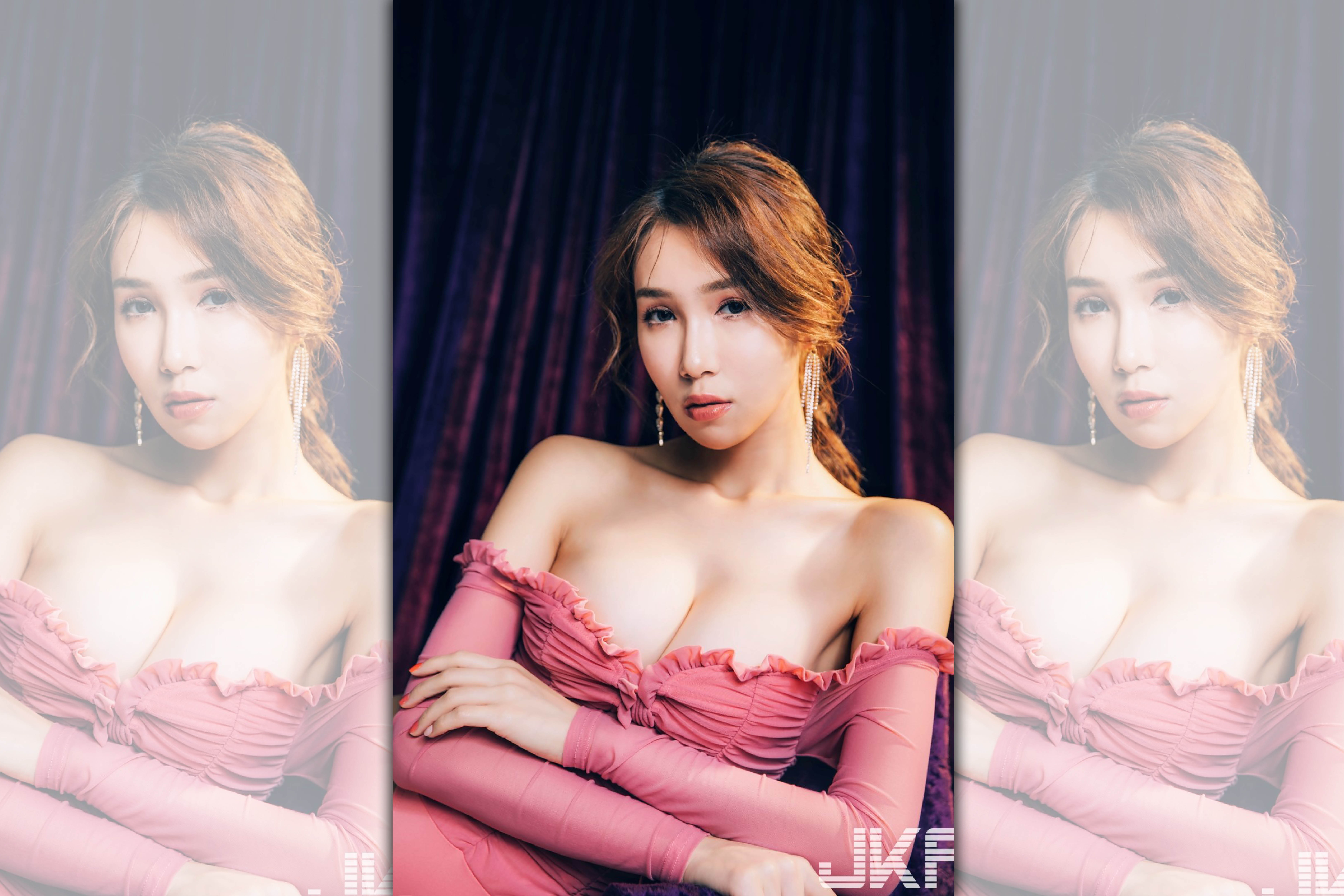 林妤霜之前暫停工作前往加拿大遊學充電。(JKF提供)