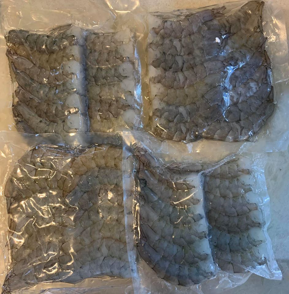 準備白蝦仁4包。