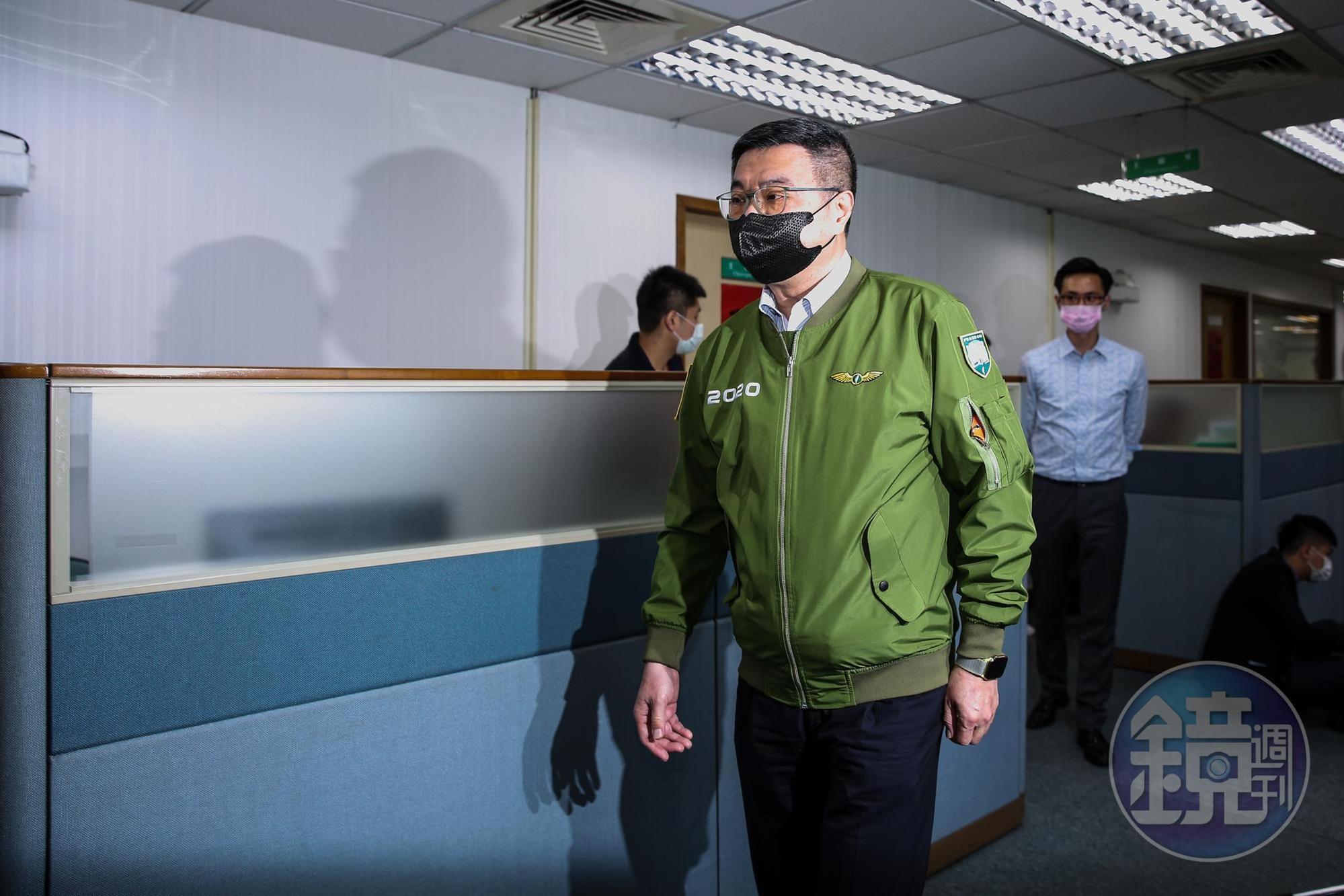 民進黨主席卓榮泰今天主持任內最後一次中常會。