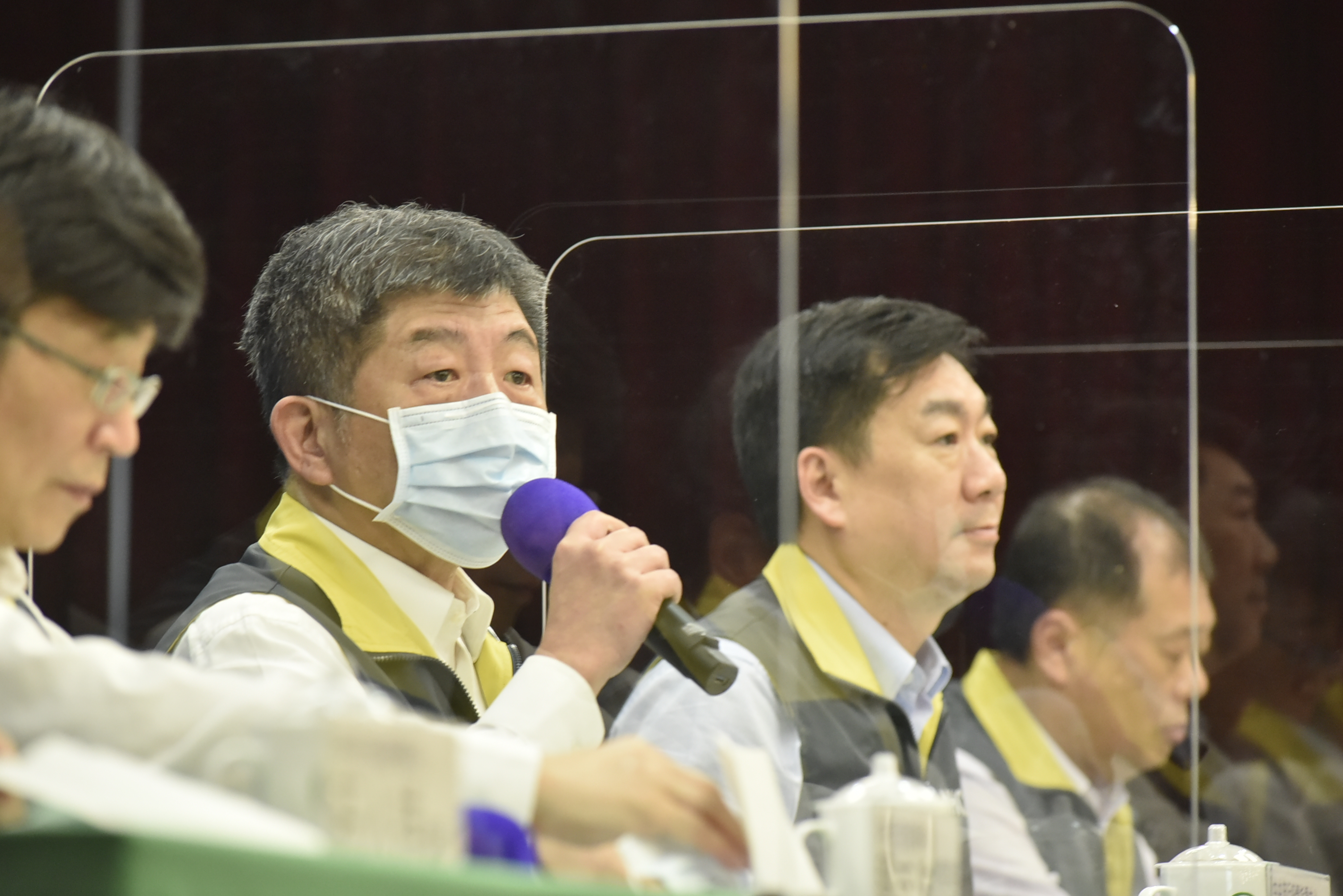 中央流行疫情指揮中心今（14）日記者會指出，國內今日無新增病例， 有383人解除隔離。（疫情指揮中心提供）