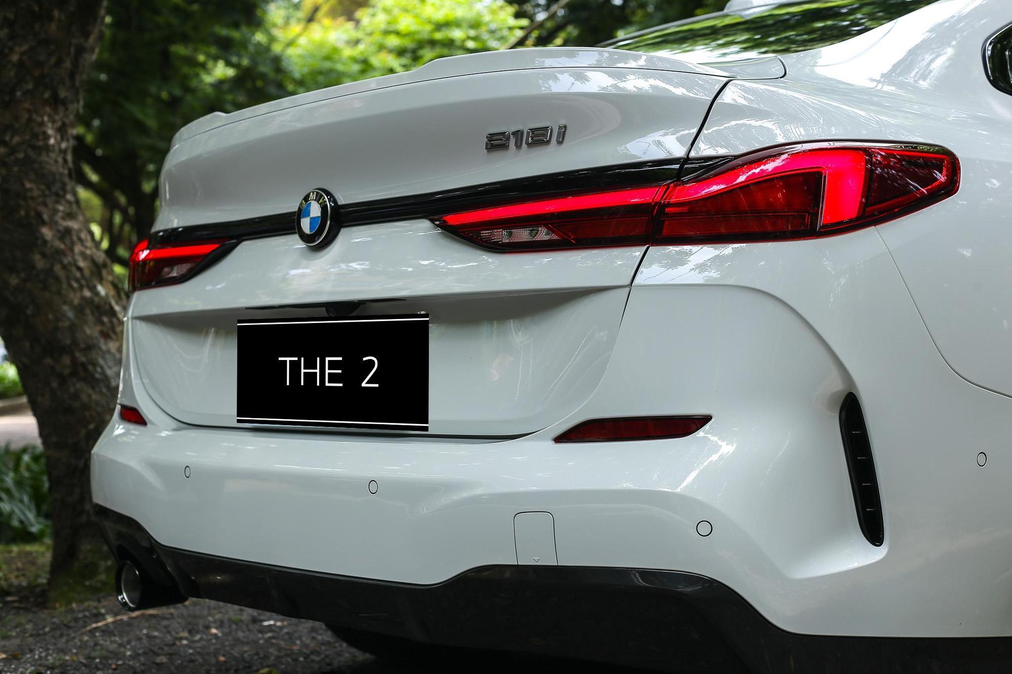 218i M Sport限量版外觀配備M款空力套件與擾流尾翼。