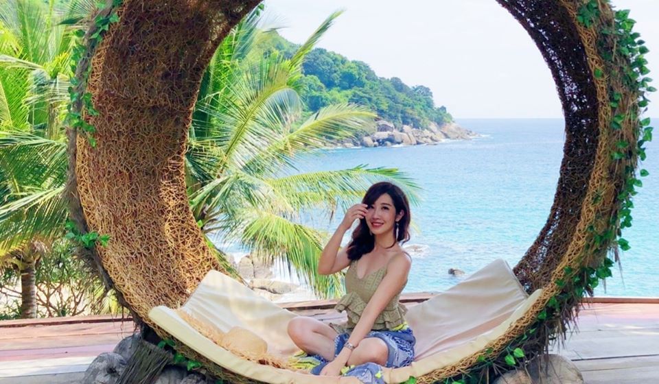 之前有黃若薇的假淫片流傳。(翻攝黃若薇臉書)