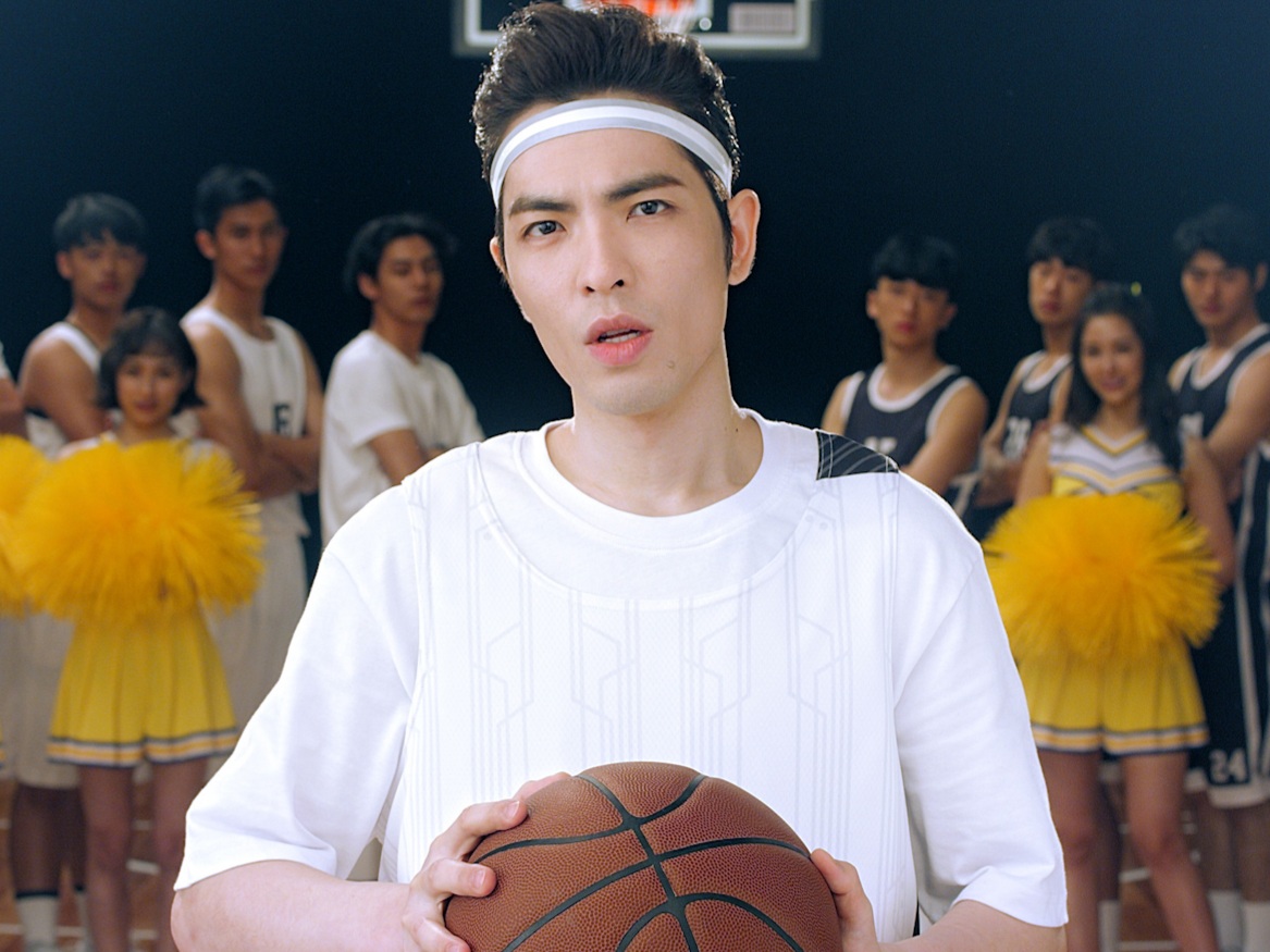 蕭敬騰愛打籃球是有名的，連代言手遊也與籃球有關。（喜鵲娛樂提供）
