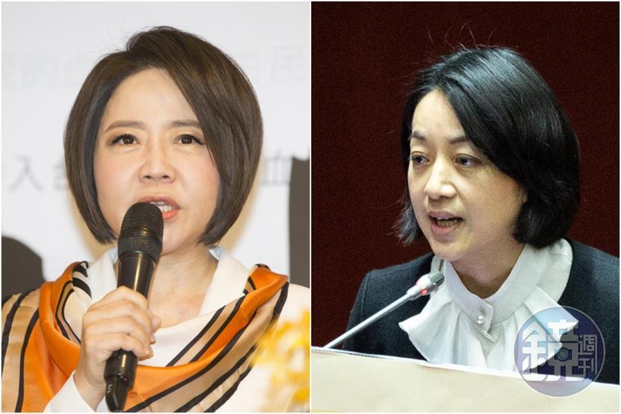 于美人（左圖）發文替王婉諭抱不平，引起許多網友共鳴。（本刊資料照）