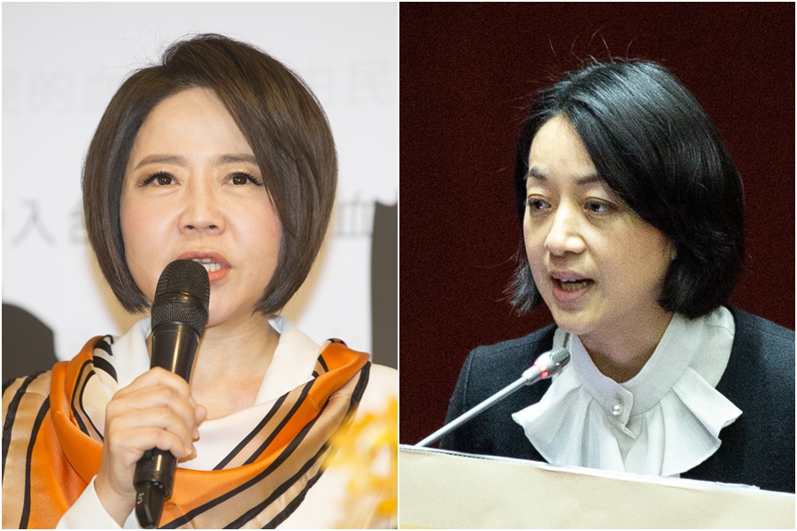 于美人（左圖）發文替王婉諭抱不平，引起許多網友共鳴。（本刊資料照）