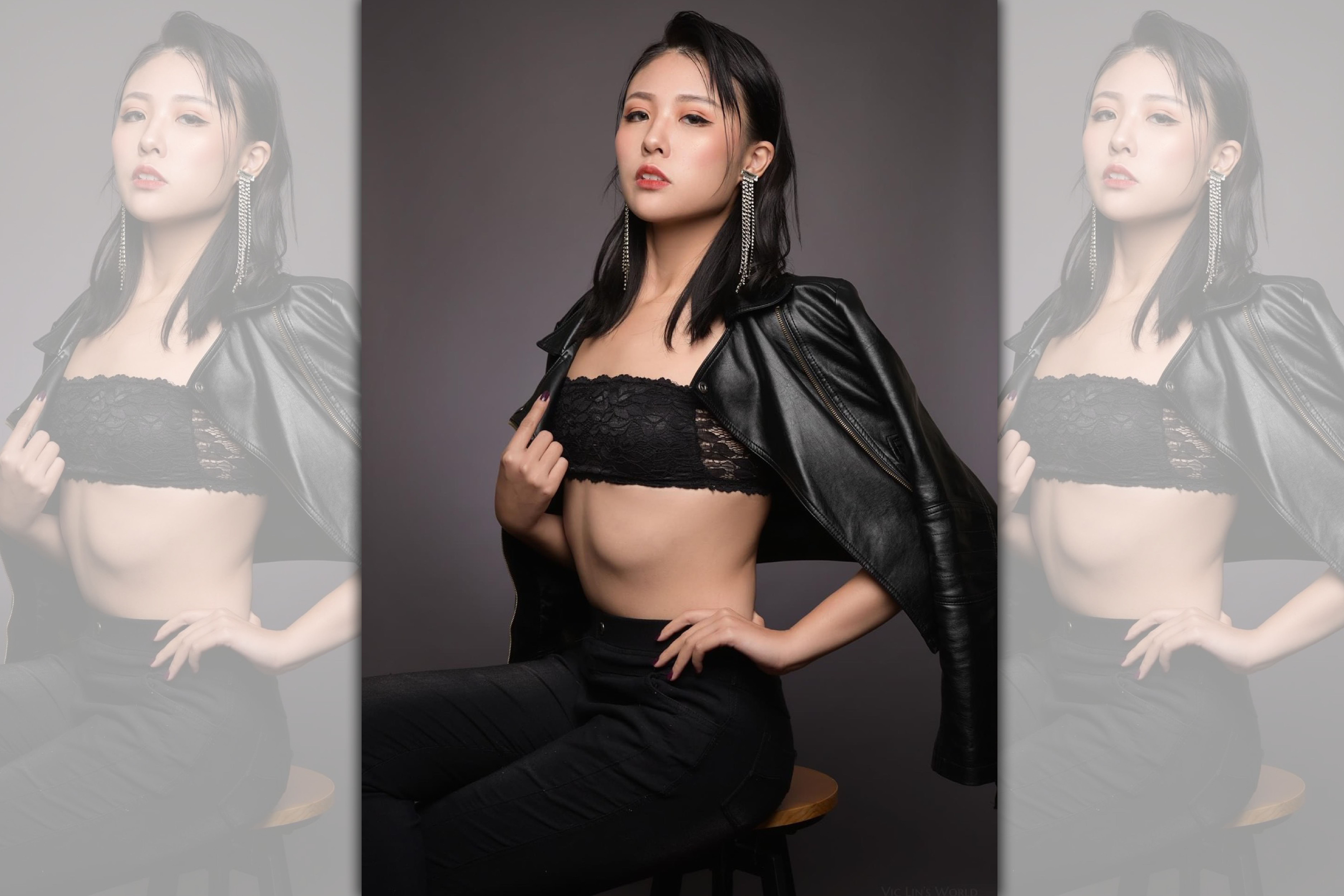 長腿辣模樂樂向本刊透露，林義龍是員工眼中的慣老闆。（翻攝畫面）