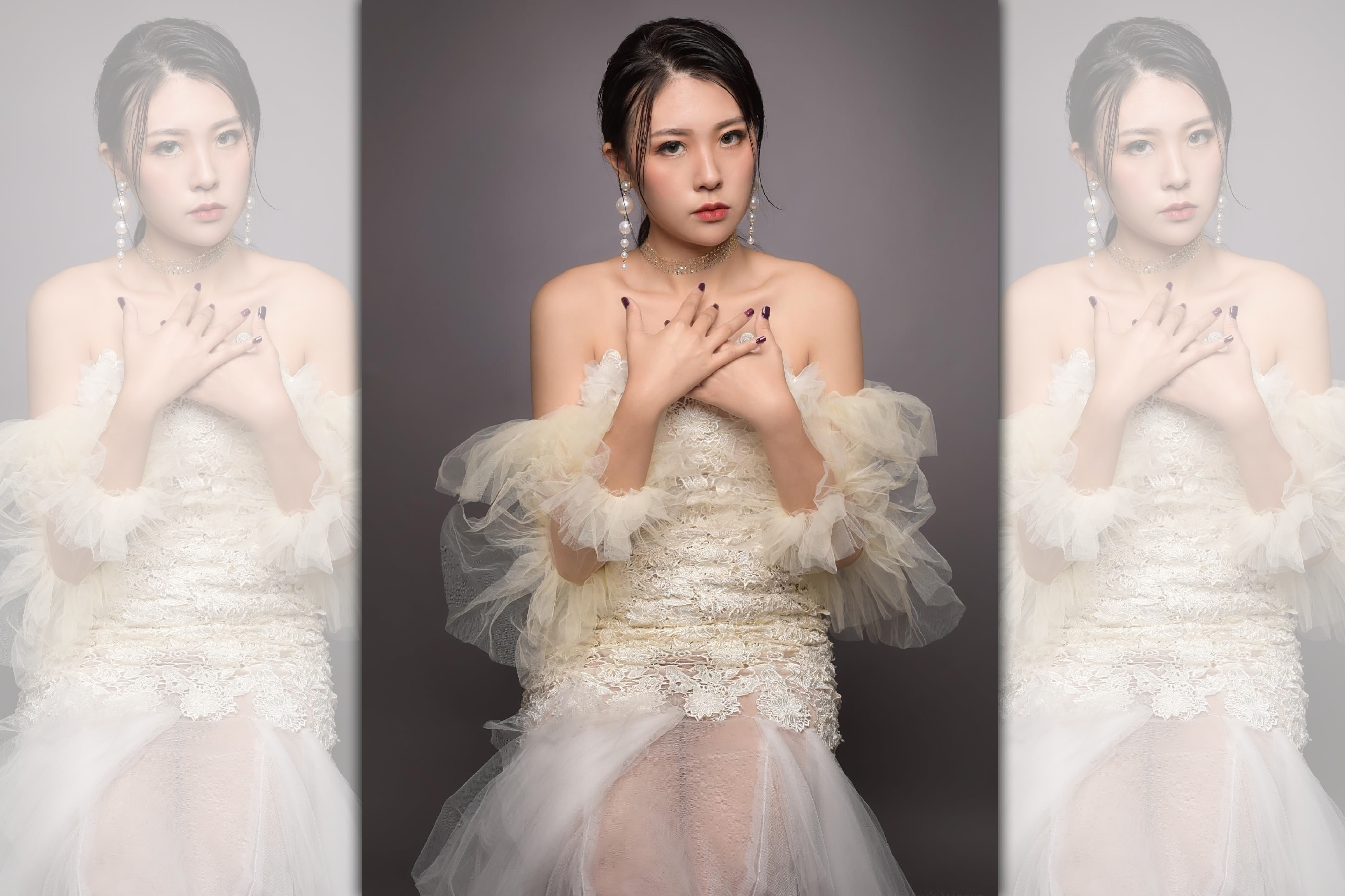 吳姓辣模曾任診所祕書，看不慣林男行徑憤而踢爆。（讀者提供）