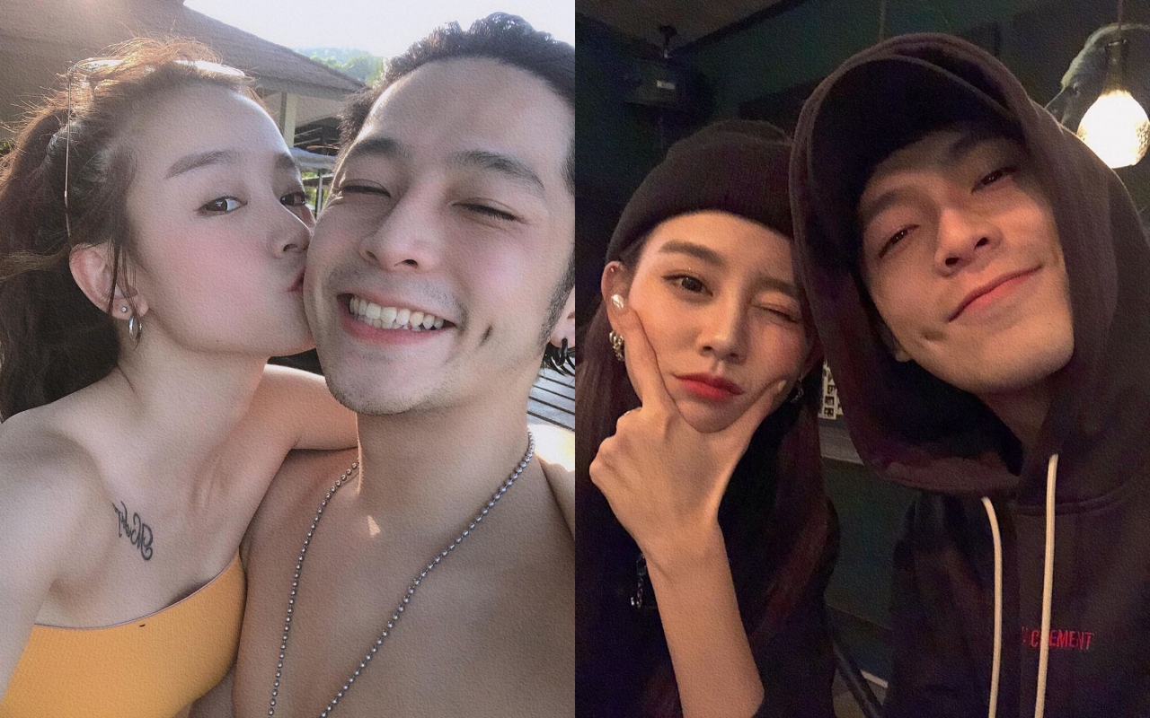 何戀慈和陳希騰以情侶合照，公開認愛。（翻攝何戀慈、陳希騰IG）