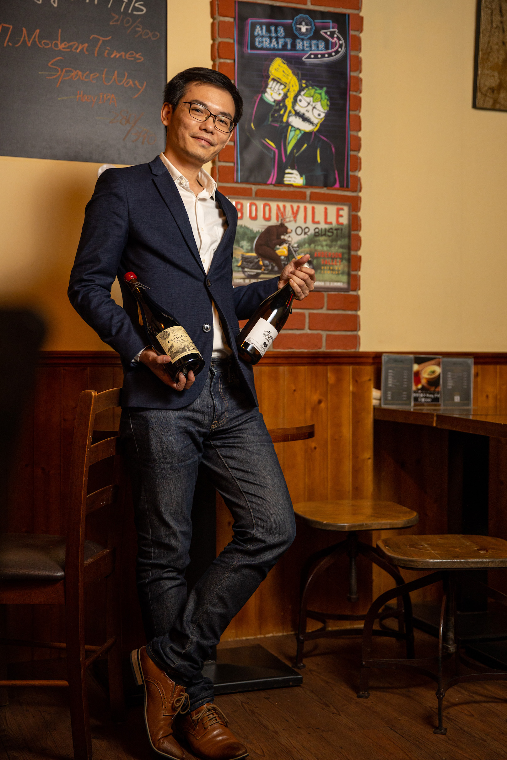 Salud行銷業務郭恆成（Vincent）認為葡萄酒與精釀啤酒其實有極相似的特色。