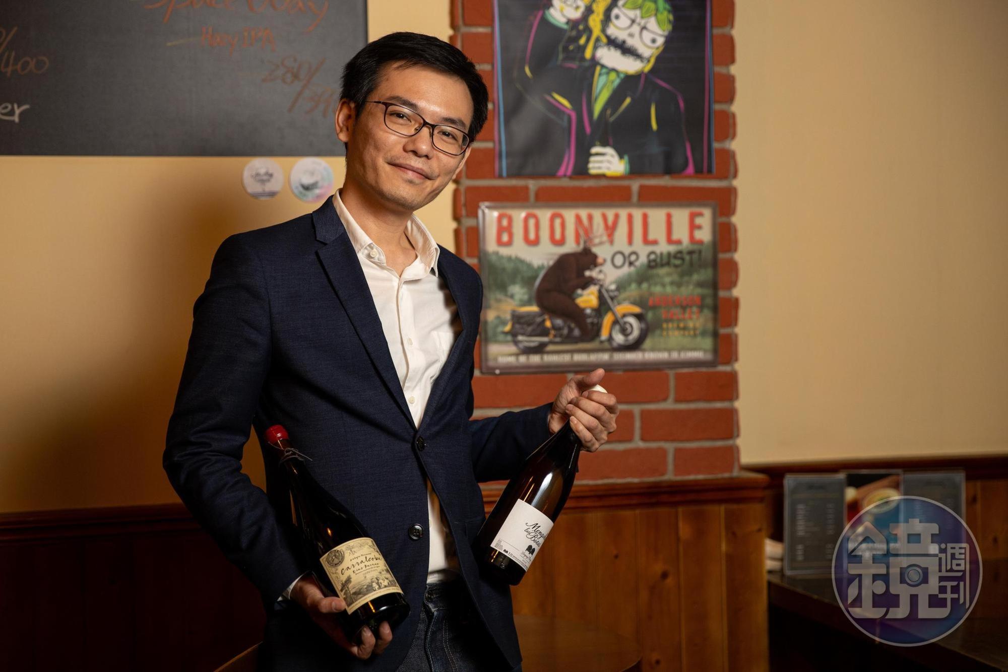 Salud行銷業務郭恆成（Vincent）認為葡萄酒與精釀啤酒其實有極相似的特色。