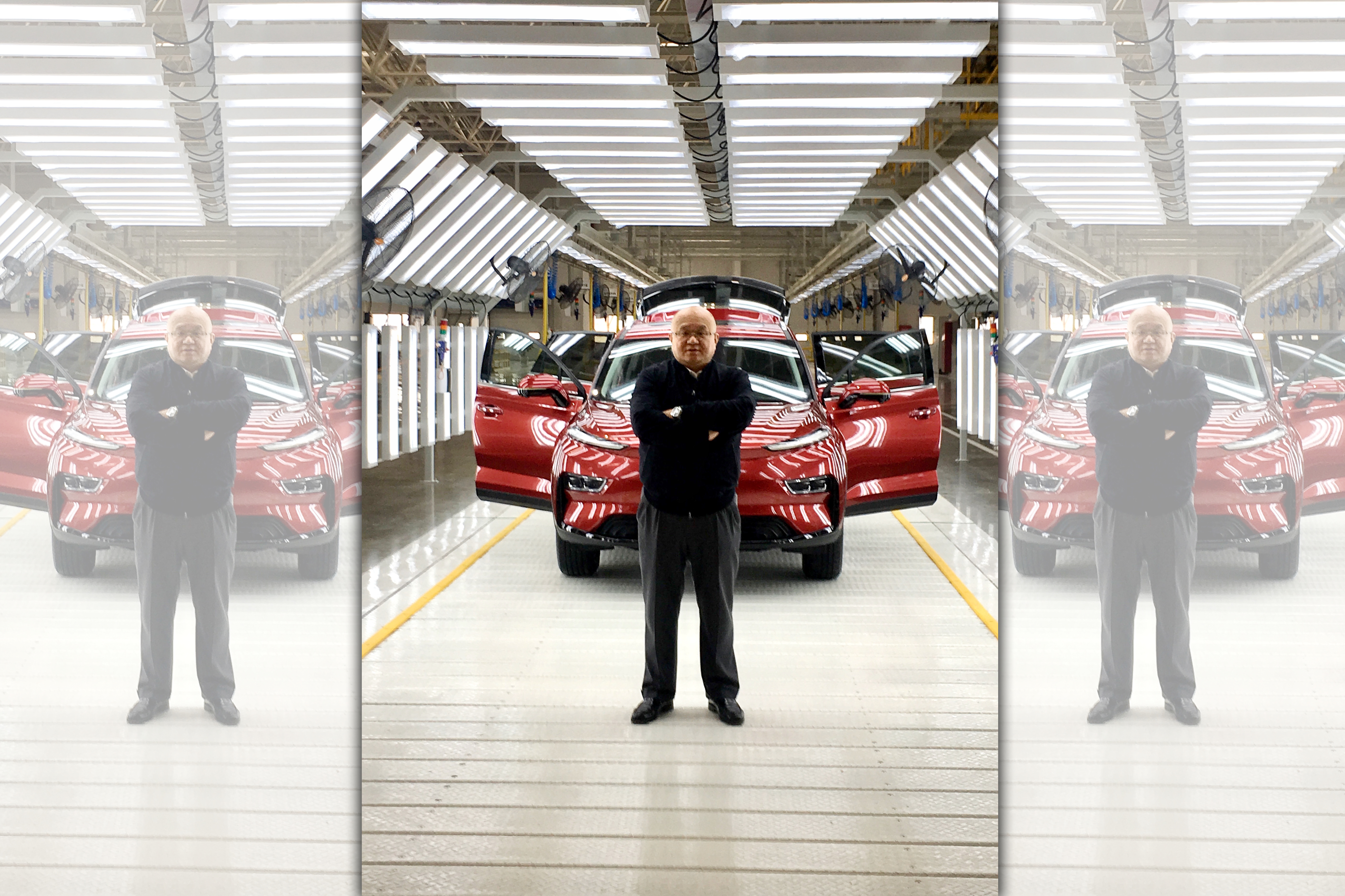 秦榮華白手起家，他創立的敏實集團是全球最大的台資汽車零組件公司。（敏實集團提供）