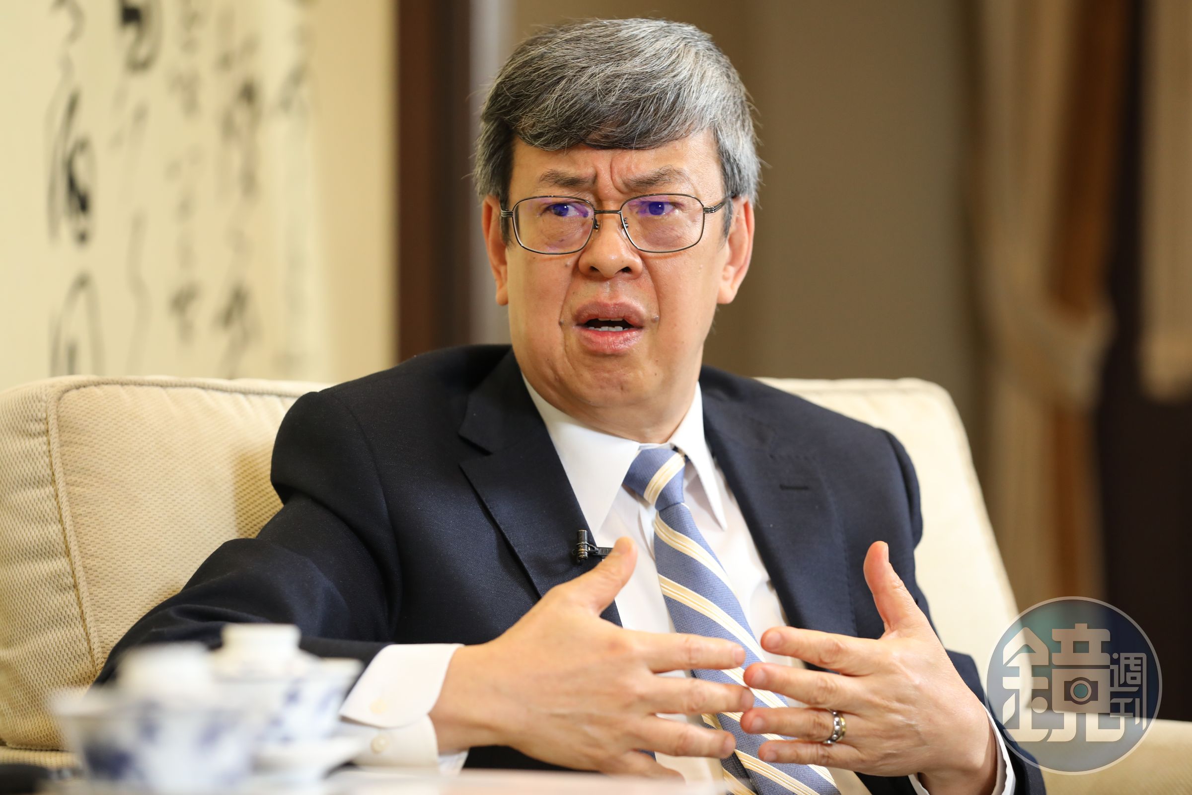 副總統陳建仁將於明正是卸任，重返中研院擔任特聘研究員。（本刊資料照）