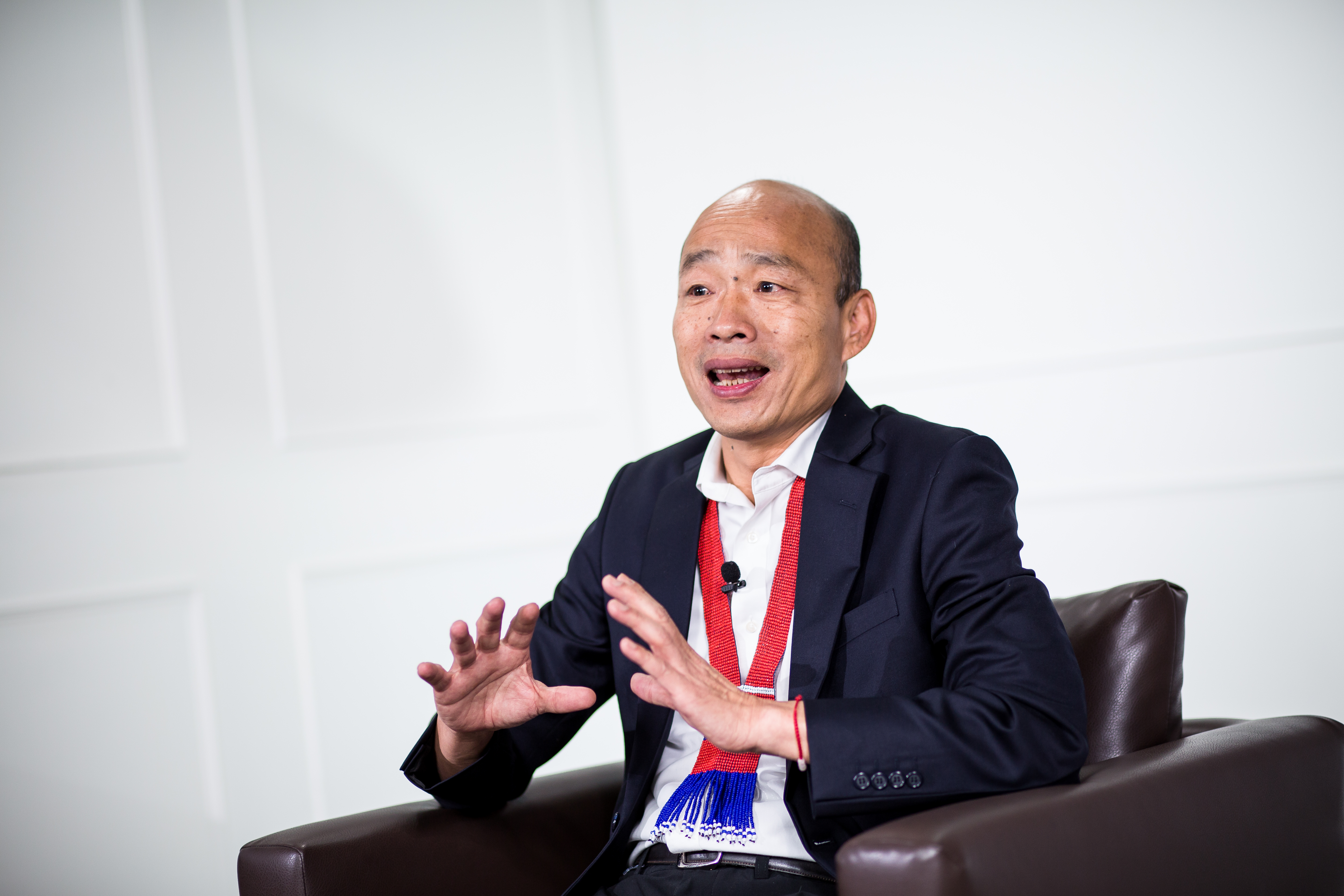 高雄市長韓國瑜去年請假3個月參選總統，今向市民道歉。本刊資料照。