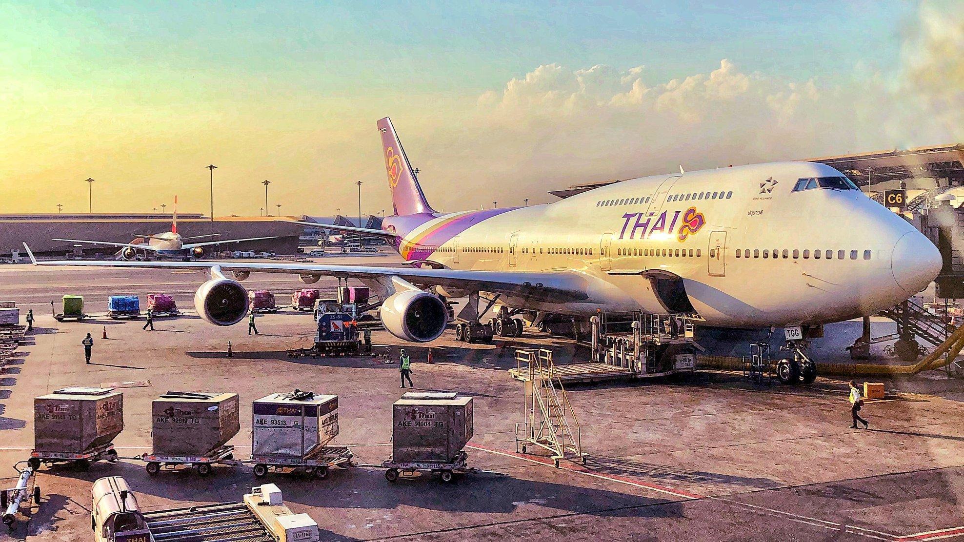 泰國國際航空傳出擬向法院申請破產。(翻攝自泰國國際航空臉書)