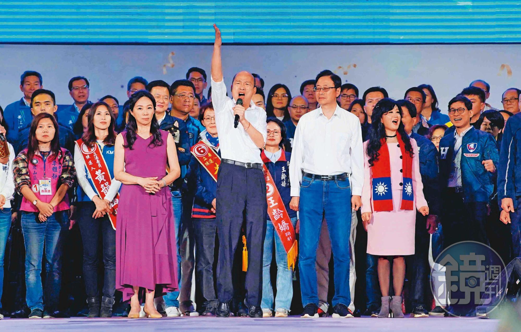 韓國瑜去年帶職參選總統,是罷韓團體提案罷免他的主要理由。
