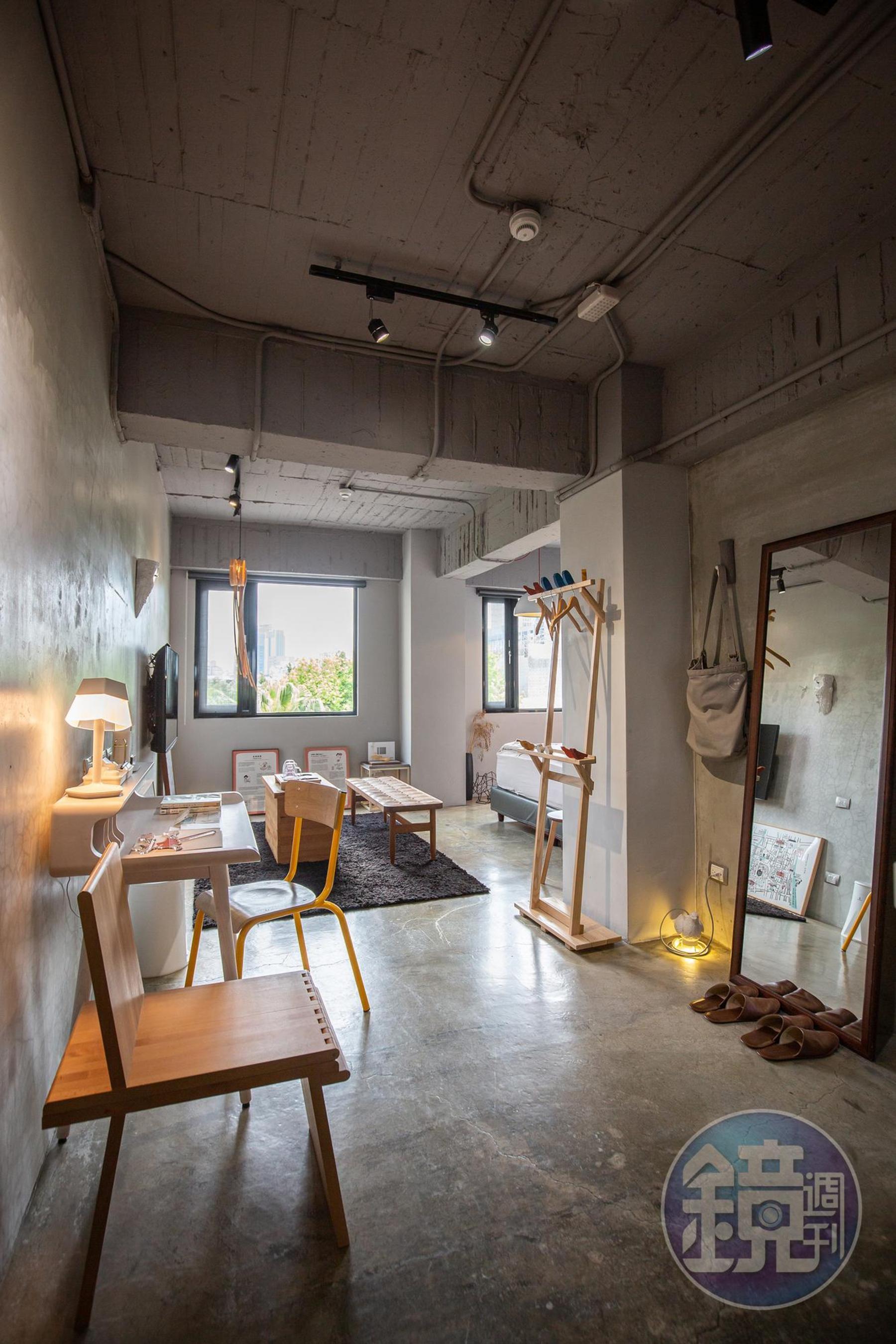 「玩味旅舍」入口處的第一間客房，是「Naho Selections Room」。