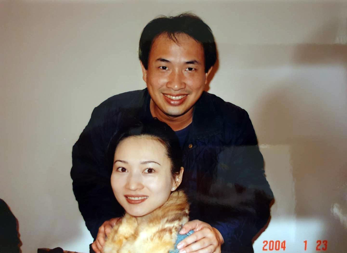 王宇芬很年輕就嫁進耐斯集團，老公是陳哲芳的二兒子陳冠如。（王宇芬提供）