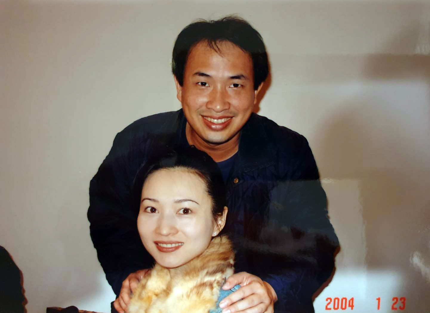 王宇芬很年輕就嫁進耐斯集團，老公是陳哲芳的二兒子陳冠如。（王宇芬提供）