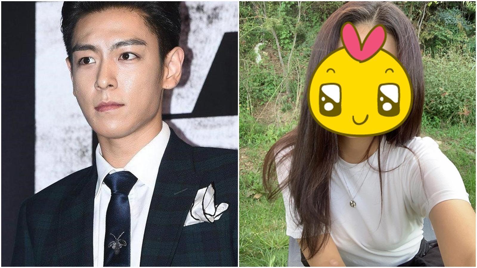T.O.P（左）與金佳彬（右）疑似戀愛ing。（合成圖，翻攝自news1、金佳彬 IG）