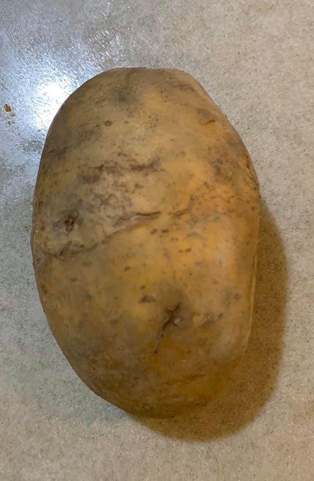 馬鈴薯1顆即可。