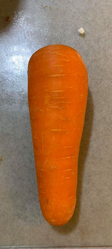 紅蘿蔔1根。