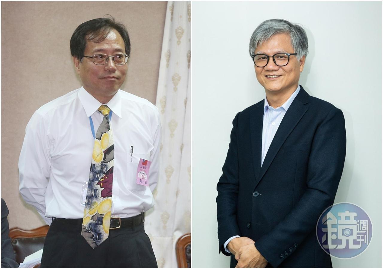 李來希(左)提出質疑後,竟意外釣出靠著「蜂蜜檸檬」爆紅的吳蕚洋(右)留言,直指「最慘的是國民黨提案要修,你不覺得這黨不知問題在那?」(本刊資料照)
