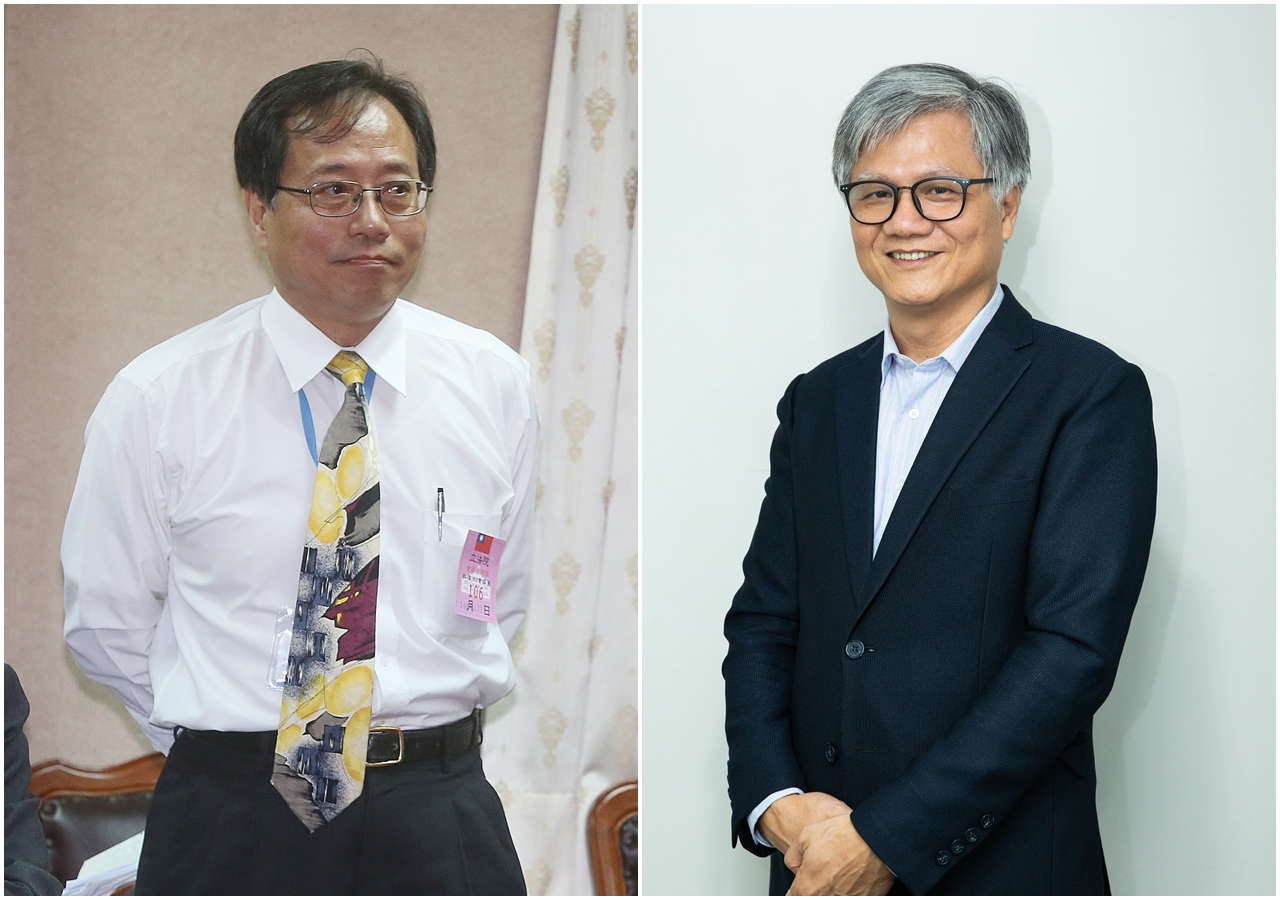 李來希（左）提出質疑後，竟意外釣出靠著「蜂蜜檸檬」爆紅的吳蕚洋（右）留言，直指「最慘的是國民黨提案要修，你不覺得這黨不知問題在那？」（本刊資料照）