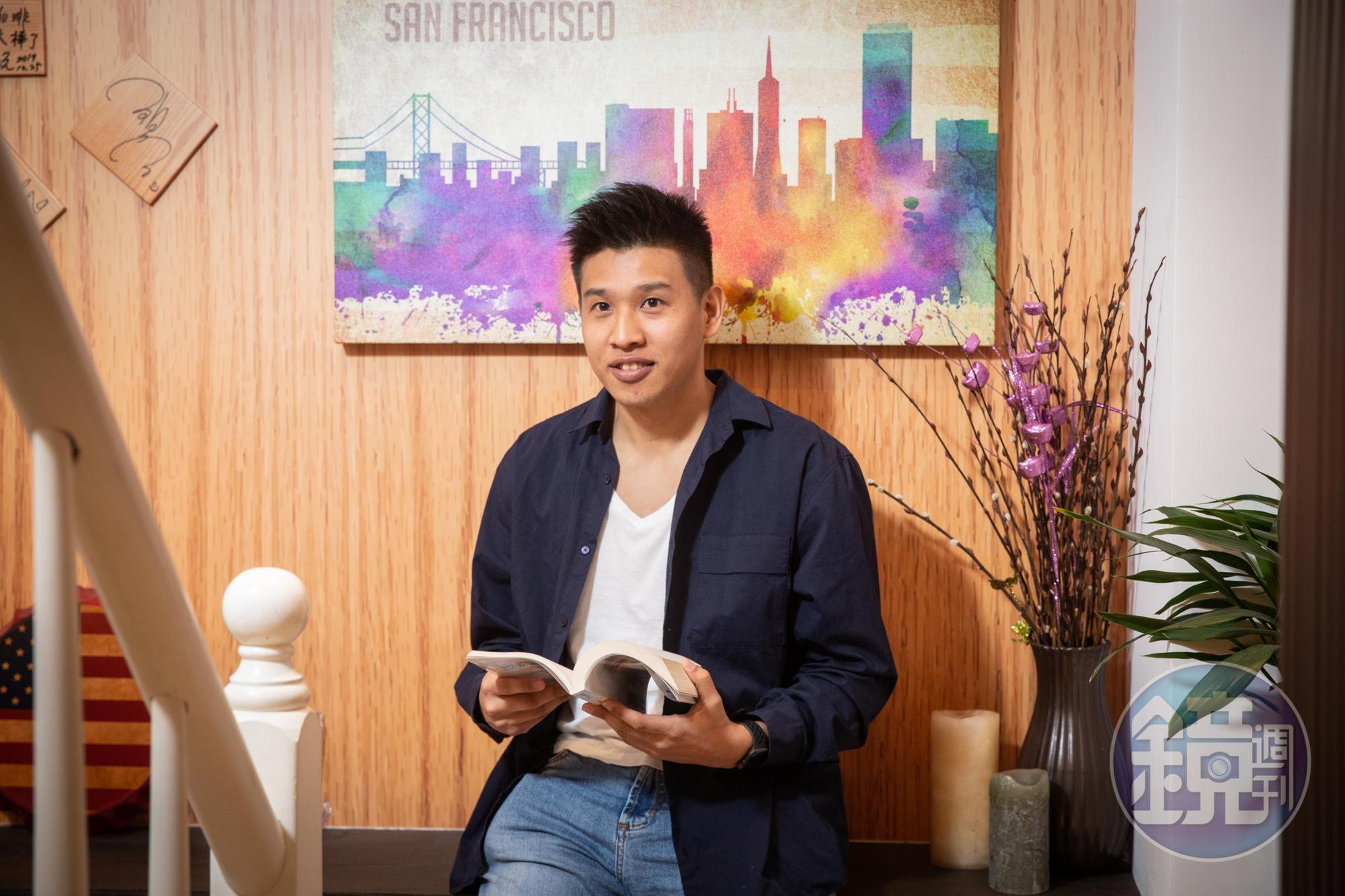 李懿能在短時間中繳出亮眼的獲利成績，除了認真學習，他還相當清楚知道自己的定位。
