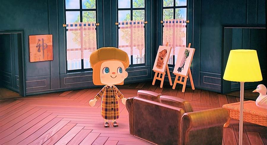 國立故宮博物院搭上《集合啦！動物森友會》熱潮，開放22件精選文物圖像供玩家們免費下載使用。（故宮提供）