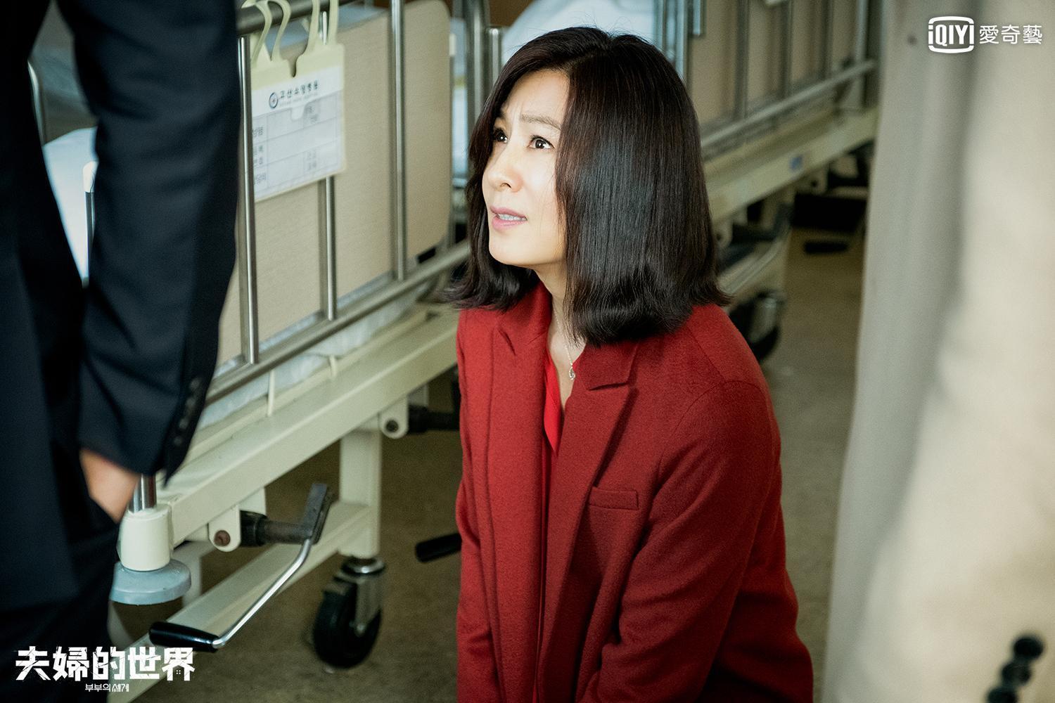 《夫婦的世界》編劇稱讚金喜愛是她和導演從一開始就鎖定的女主角人選。(愛奇藝台灣站提供)