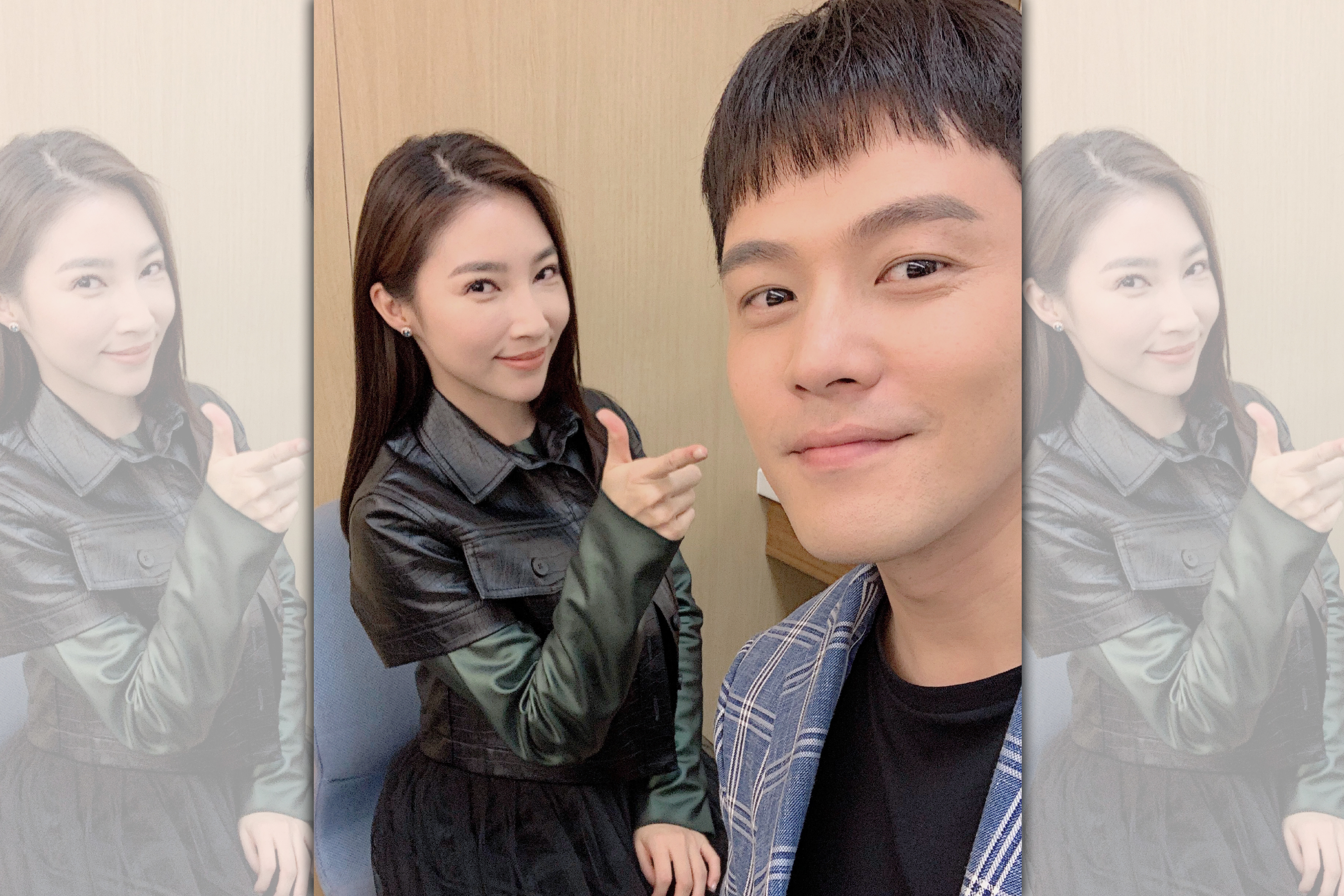 張家瑋感謝黃文星提醒她情緒收放的程度。（民視提供）