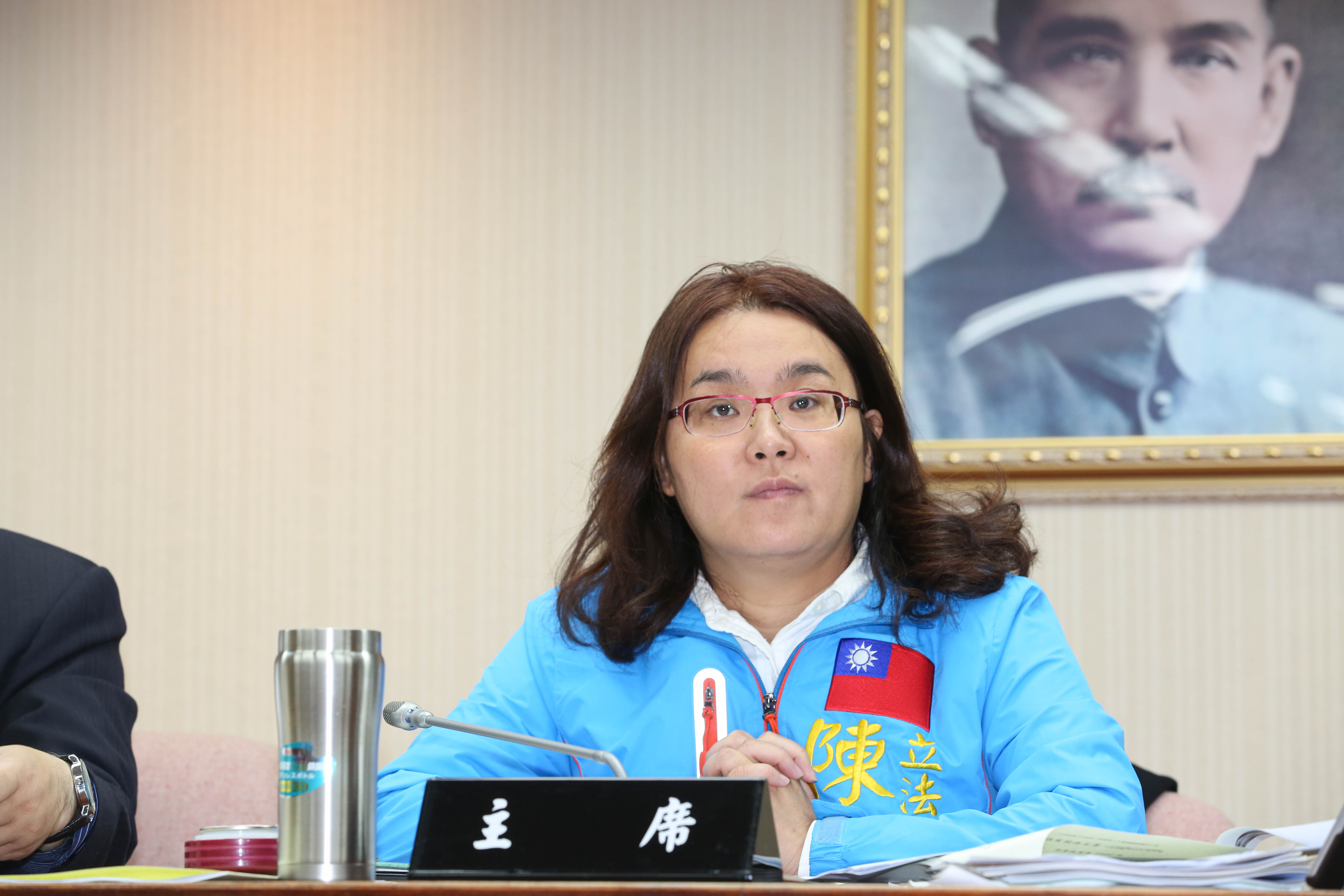 陳玉珍不滿蔡英文提到「中華民國台灣」，怒批「中華民國不包括金門嗎」。（本刊資料照）