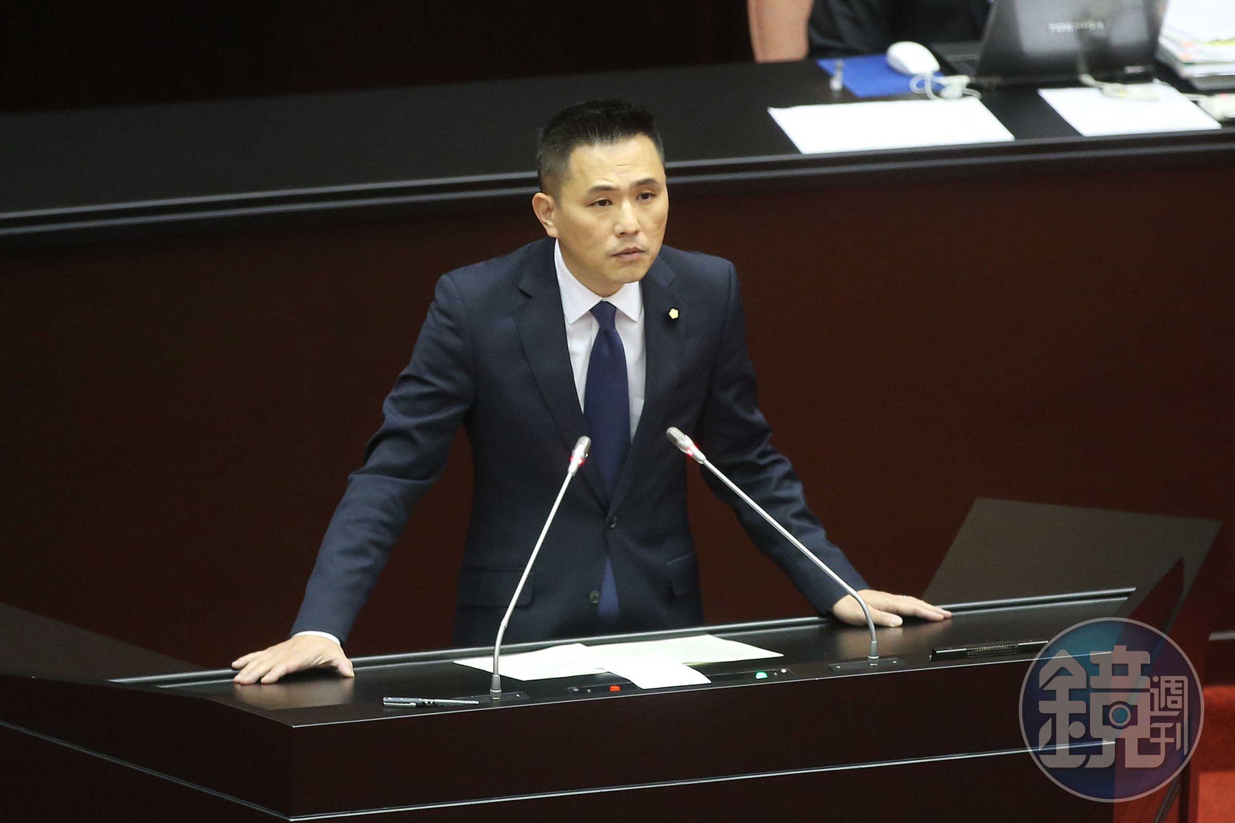 國民黨立委陳以信提案，要求內定下任駐美代表蕭美琴前來備詢挨轟。（本刊資料照）