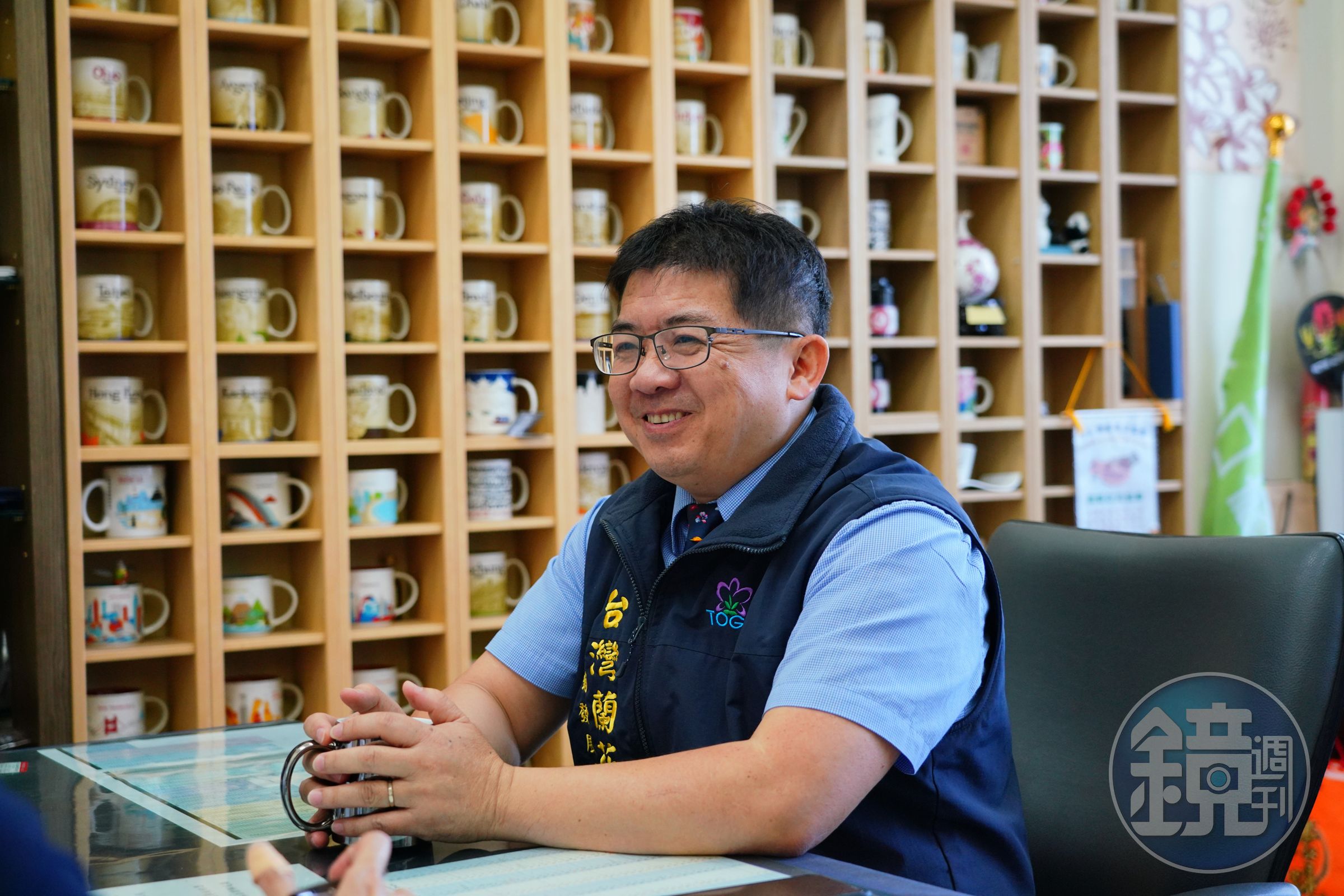 臺灣蘭花產銷發展協會祕書長曾俊弼每年都為了蘭展主題絞盡腦汁。