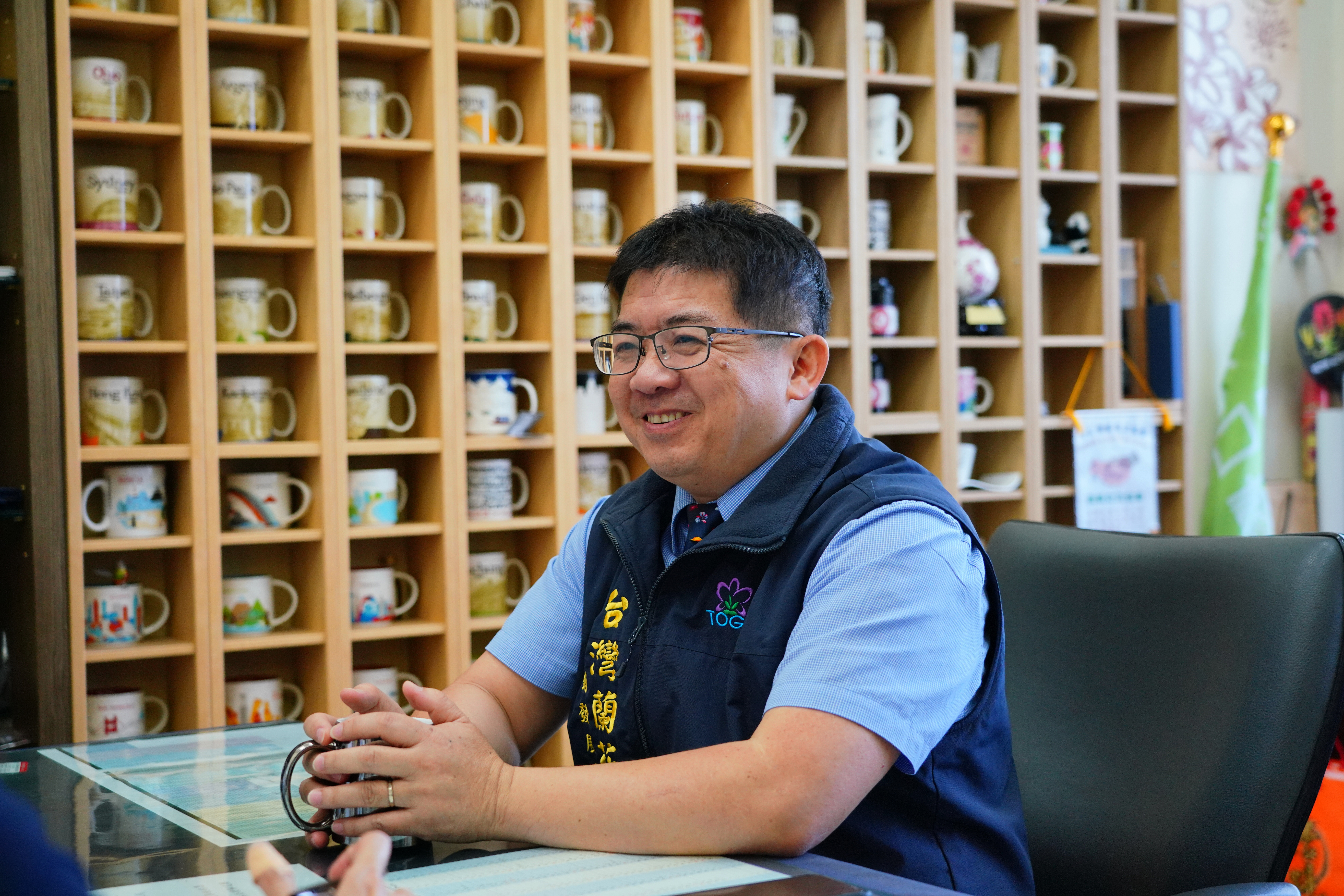 臺灣蘭花產銷發展協會祕書長曾俊弼每年都為了蘭展主題絞盡腦汁。