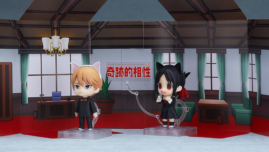 「黏土人 白銀御行」和「黏土人 四宮輝夜」擺在一起更好玩!(翻攝 Good Smile Company 官網)
