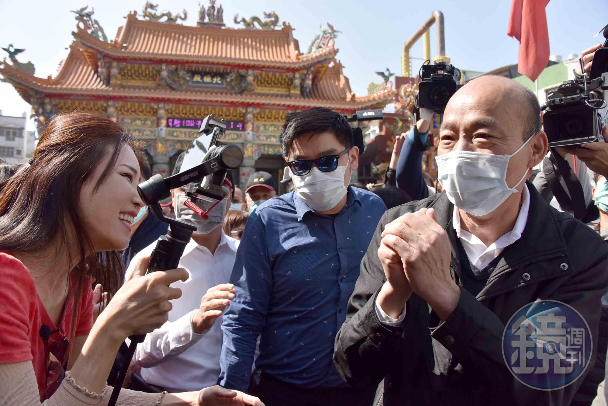 高雄市長韓國瑜(圖)罷免案將於6月6日進行投票。