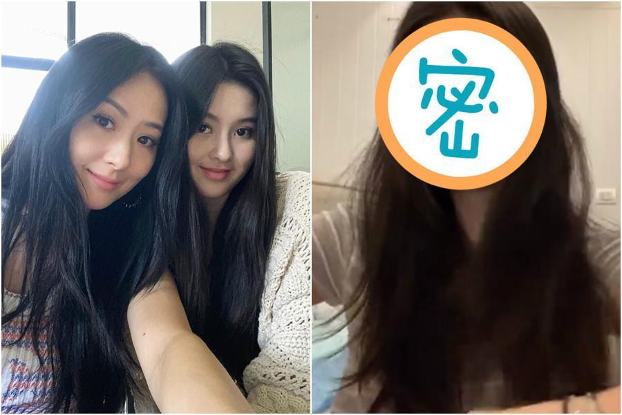 廖思惟遺傳自孫芸芸的美貌,2人一起同框看起來就像姊妹。(左圖翻攝自孫芸芸IG、右圖翻攝自Trinityy微博)