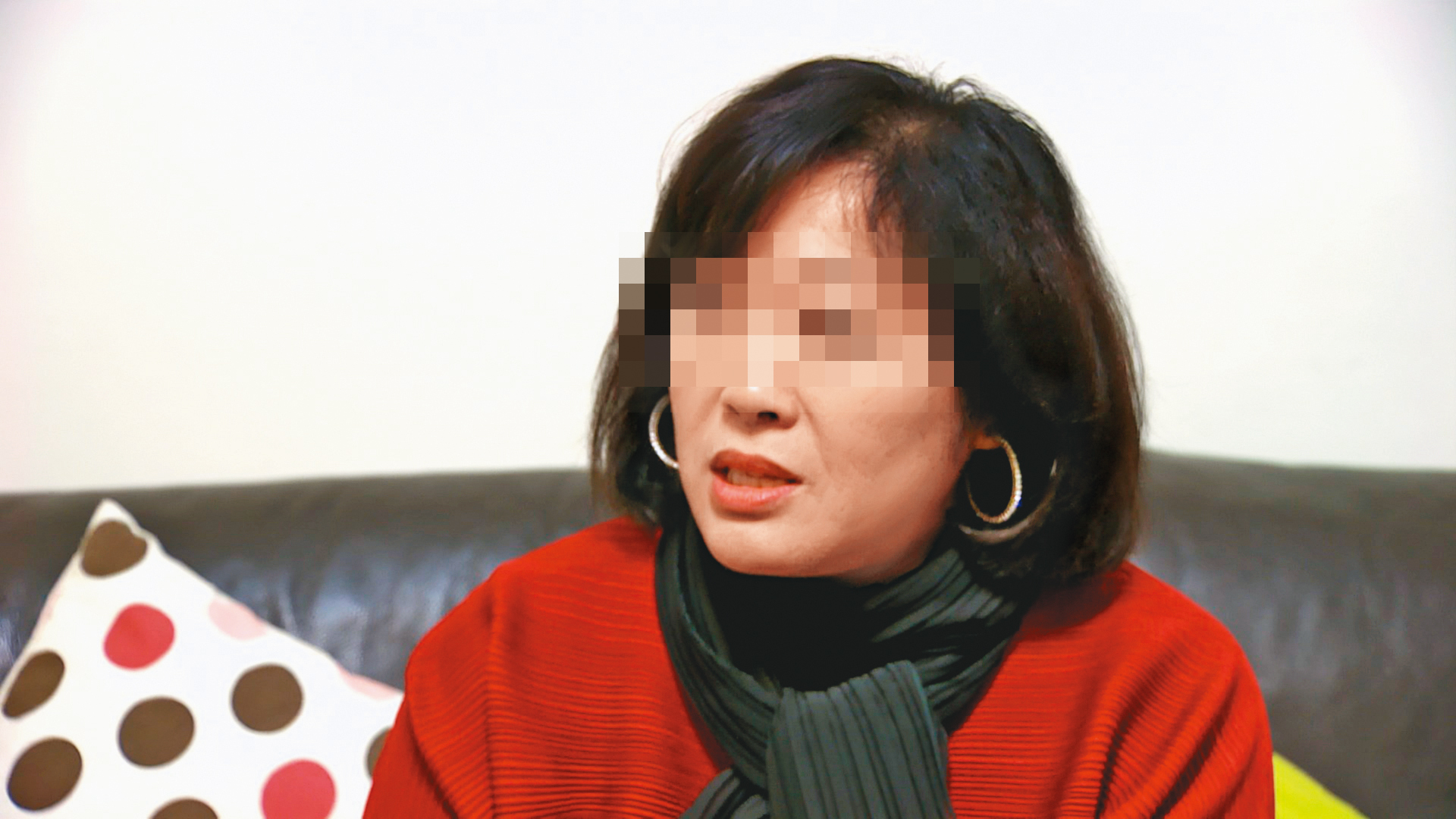 死者母親(圖)最後選擇原諒呂正軒,也讓自己走出喪女之痛。(東森新聞提供)